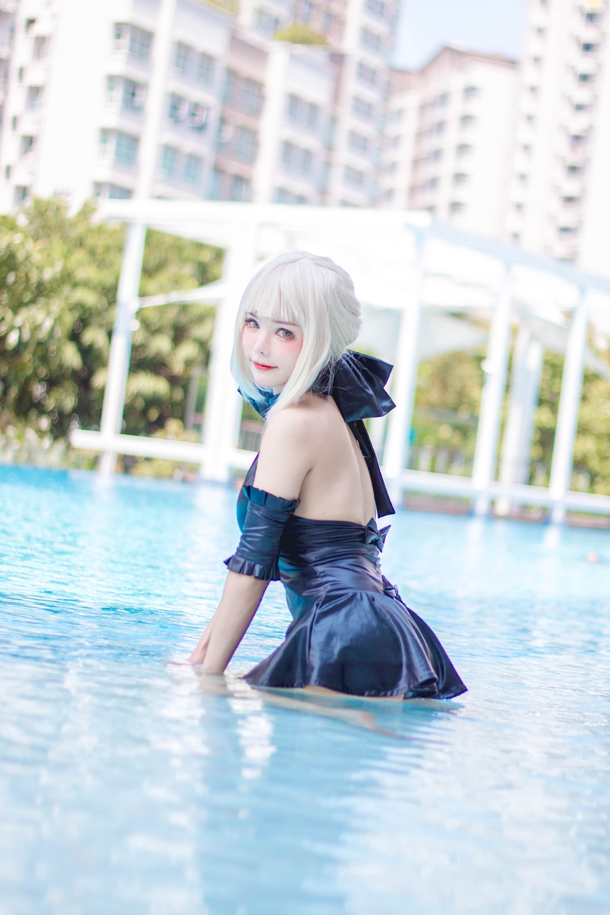 Coser@Kitkat Cosplay 9 Saber Alter Swimsuit 0004 1052248666.jpg