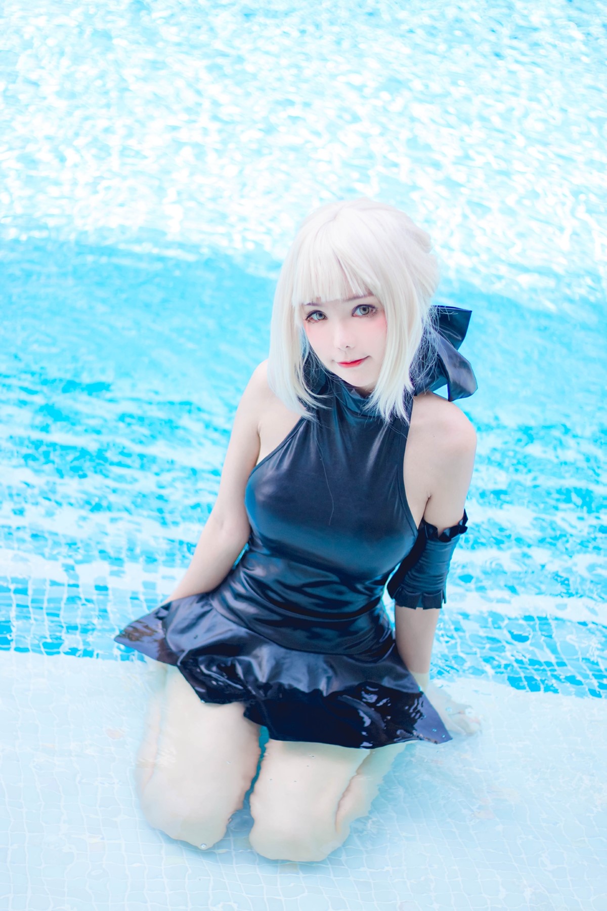 Coser@Kitkat Cosplay 9 Saber Alter Swimsuit 0005 0911948823.jpg