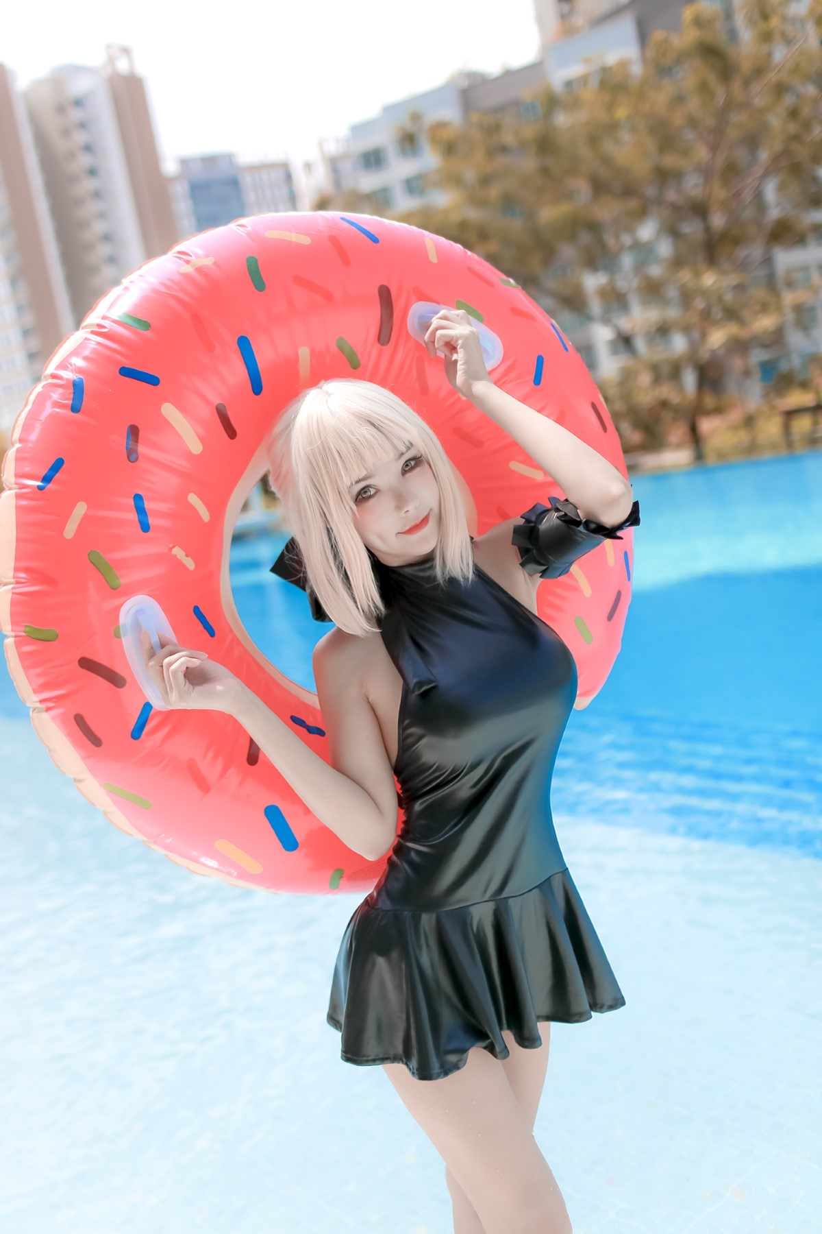 Coser@Kitkat Cosplay 9 Saber Alter Swimsuit 0013 8749560757.jpg