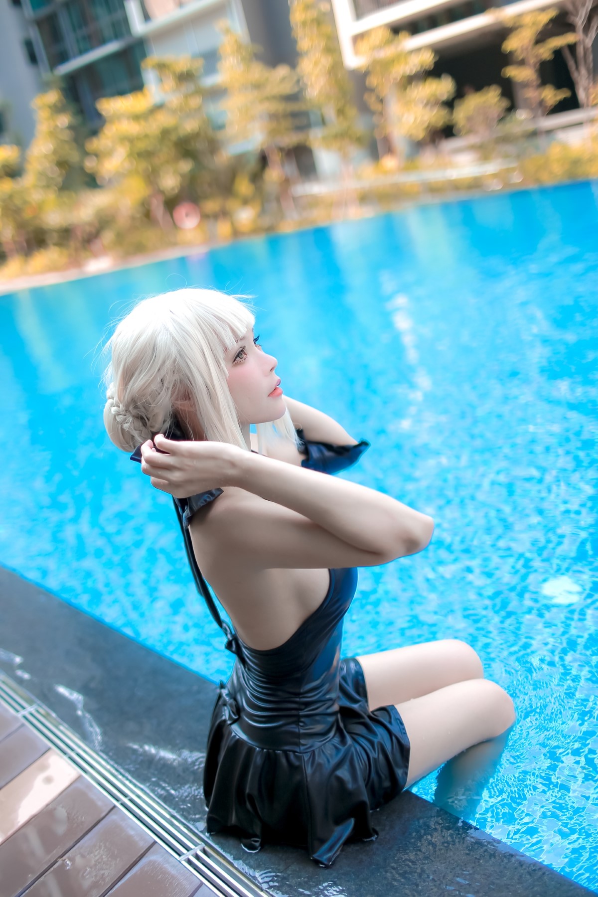 Coser@Kitkat Cosplay 9 Saber Alter Swimsuit 0025 2333982339.jpg