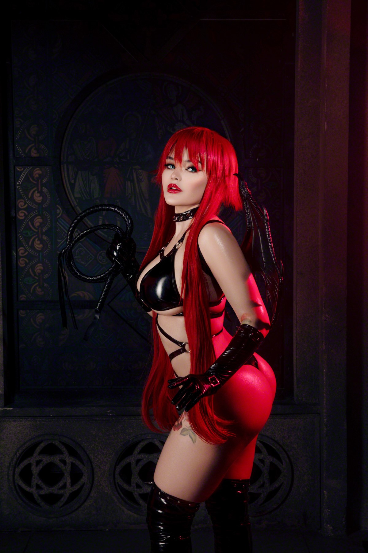 Kalinka Fox Rias Gremory Latex Lingerie 0006 0303694232.jpg