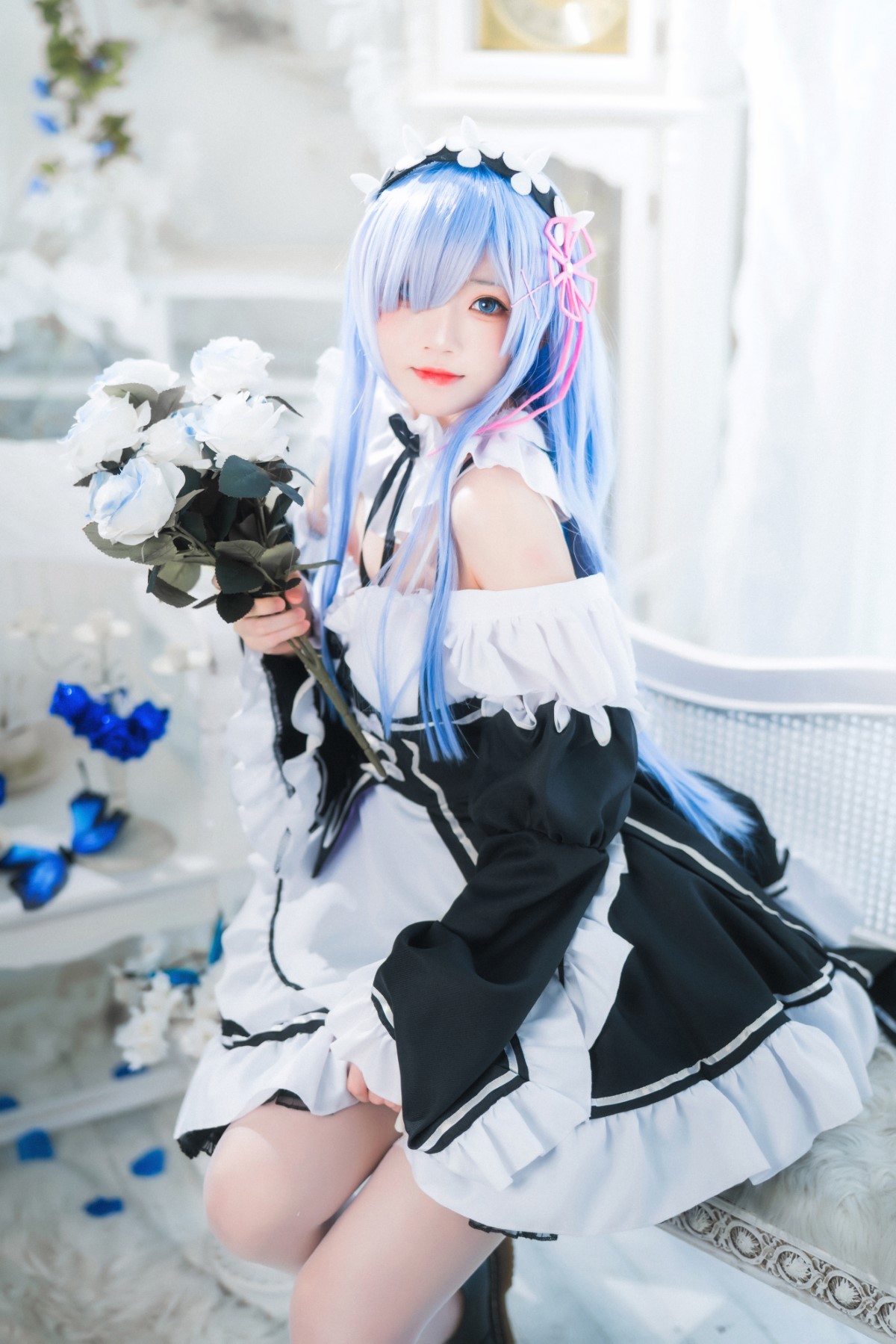 Coser@桜桃喵 Vol 132 长发蕾姆 0005 7737019756.jpg