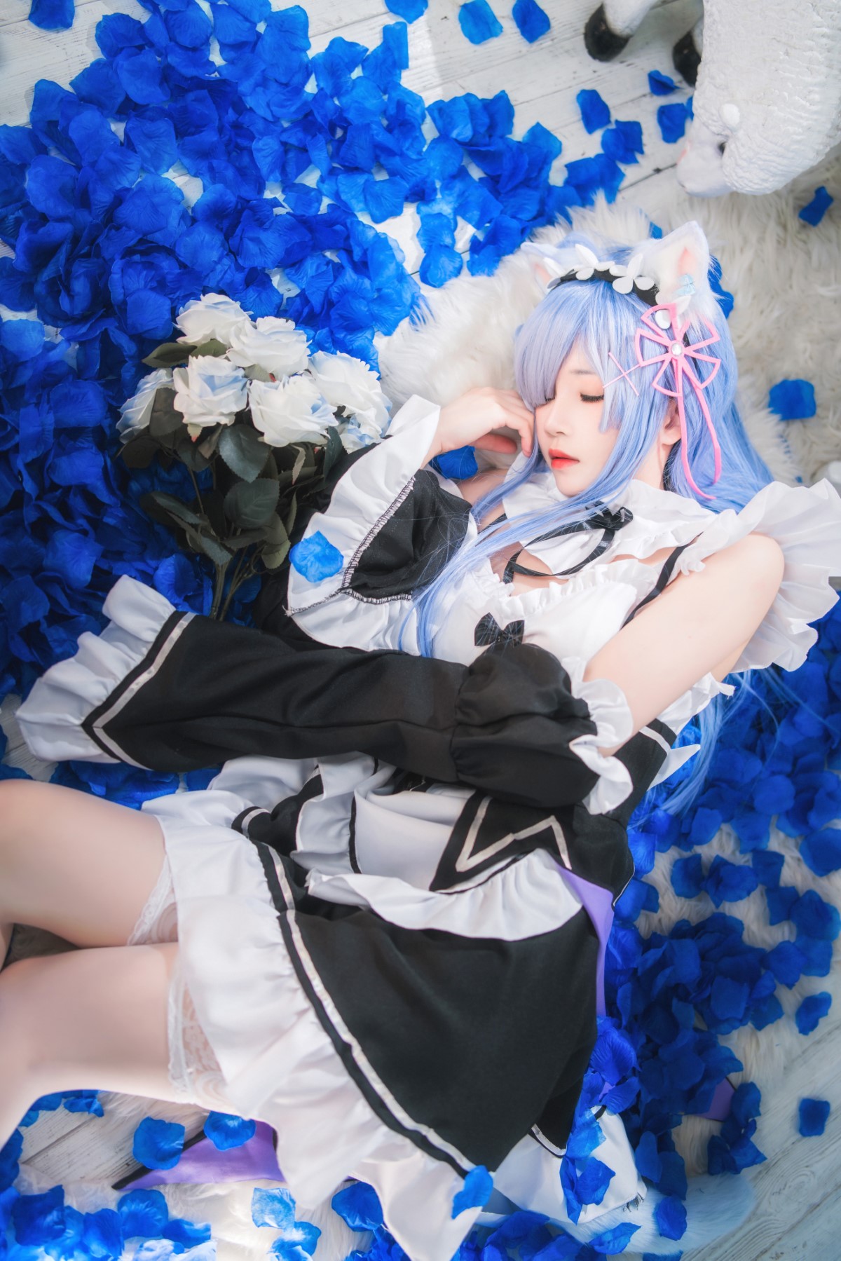 Coser@桜桃喵 Vol 132 长发蕾姆 0041 2136490319.jpg