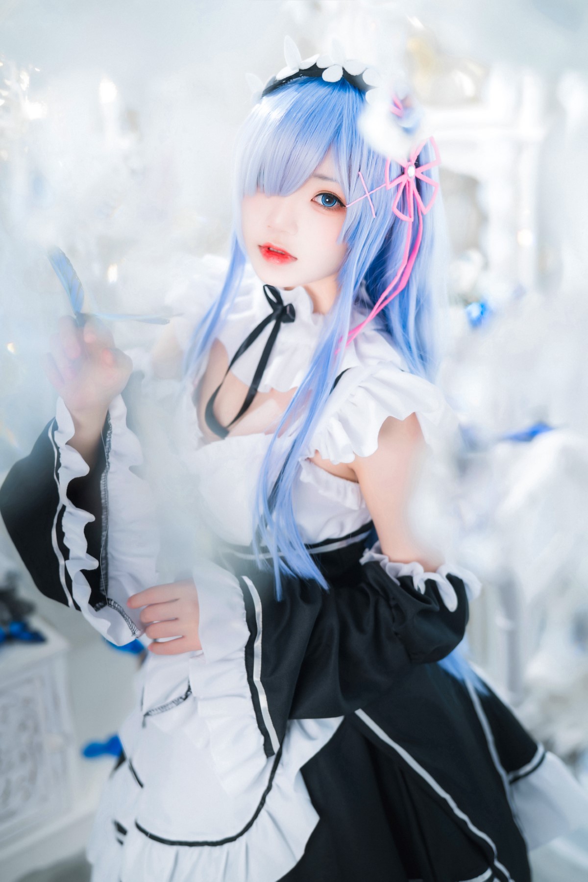 Coser@桜桃喵 Vol 132 长发蕾姆 0051 9413706586.jpg