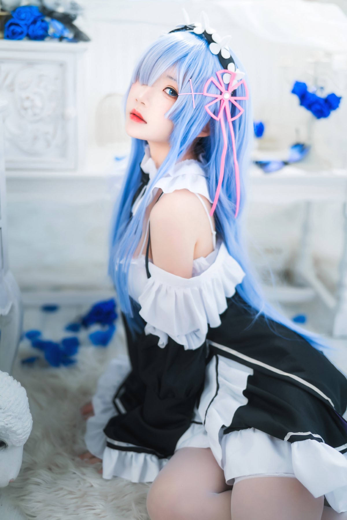 Coser@桜桃喵 Vol 132 长发蕾姆 0053 2883470905.jpg