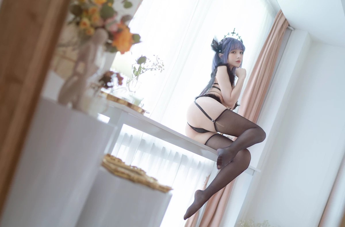 Coser@雯妹不讲道理 Vol 059 黑色天使 0003 4100701388.jpg