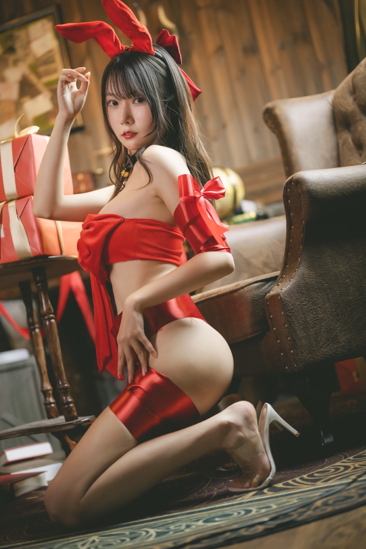 Coser@香草喵露露 No 42 杨枝甘露 红色丝带礼物 0026 9535880116.jpg