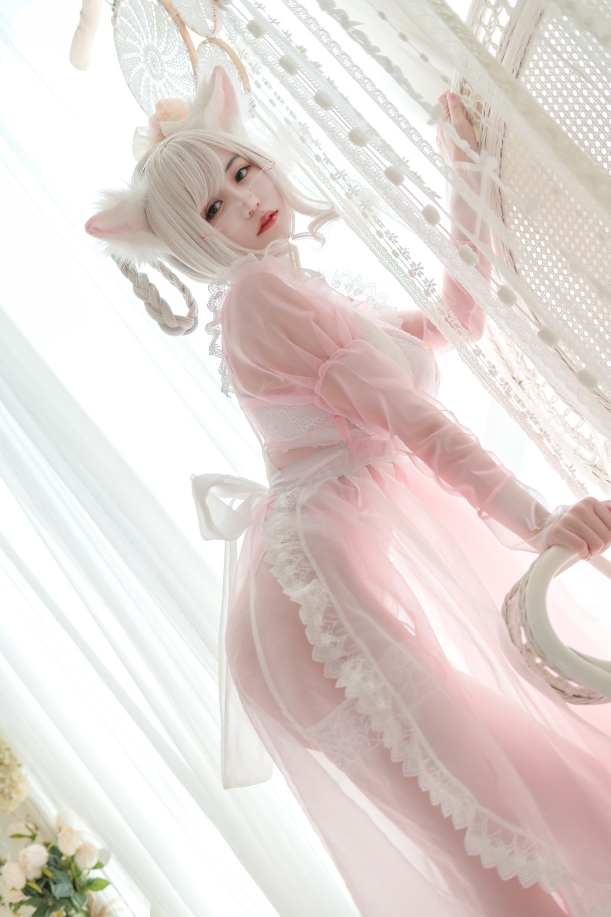 Coser@小仓千代w Vol 007 透明女仆粉色 0016 1901128413.jpg