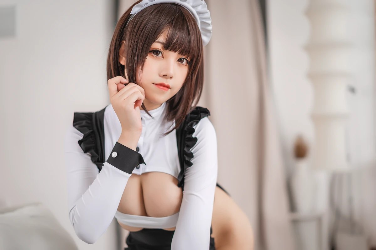 Coser@蜜汁猫裘 Vol 094 高叉女仆 0032 3116917319.jpg