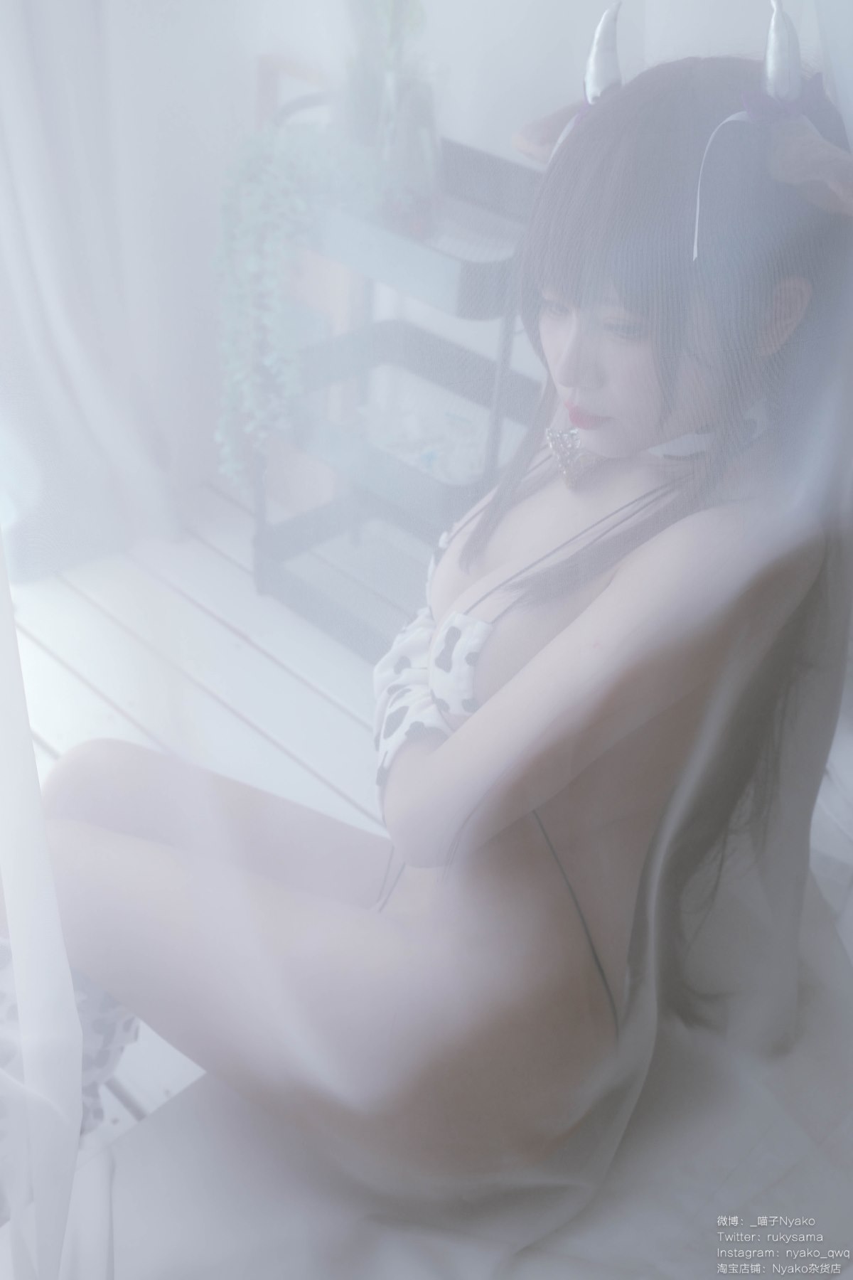 Coser@Nyako喵子 樫野本 奶牛比基尼 0012 0777057702.jpg