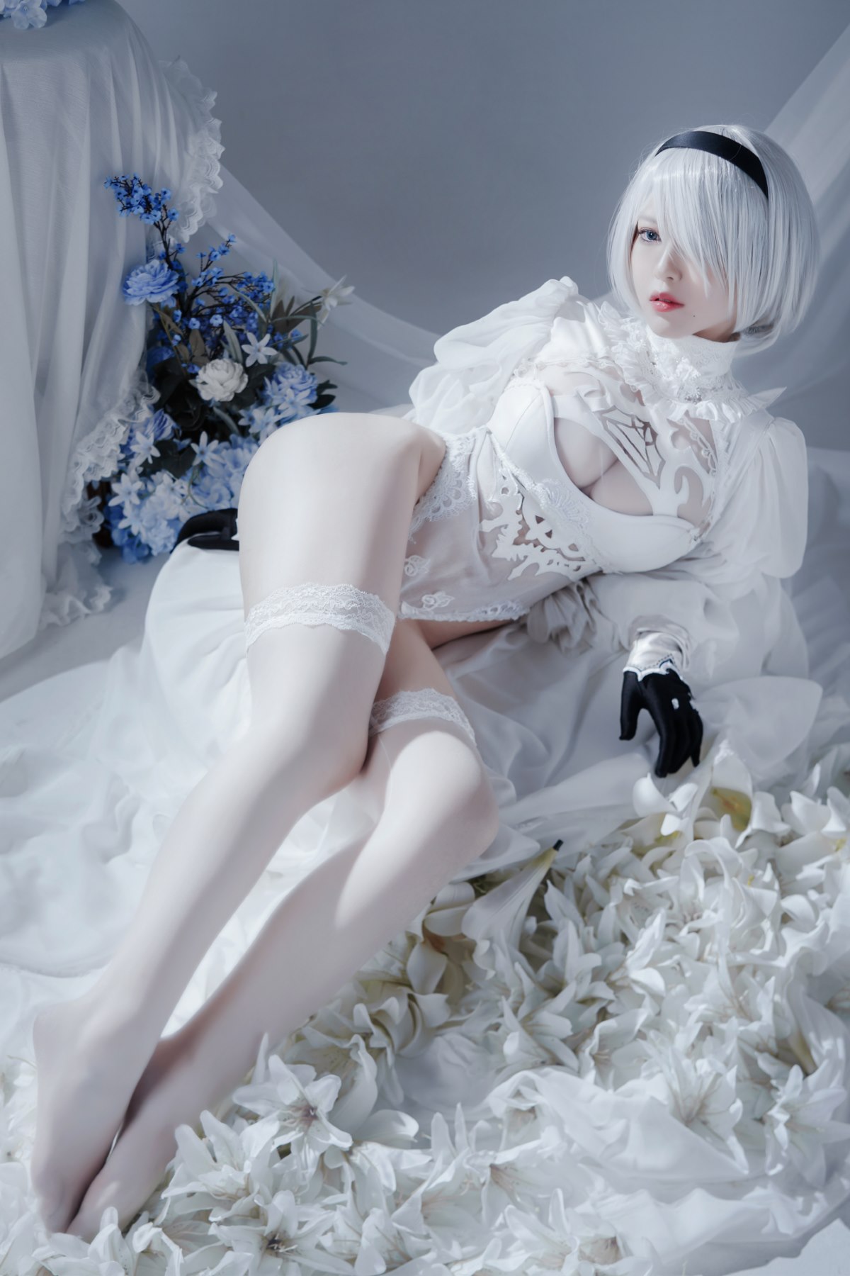 Coser@半半子 Automataヨルハ二号B型 白いドレス 0006 8226432271.jpg