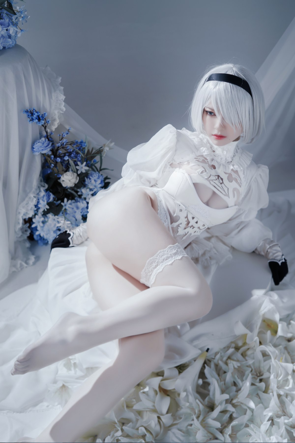 Coser@半半子 Automataヨルハ二号B型 白いドレス 0007 7726155792.jpg