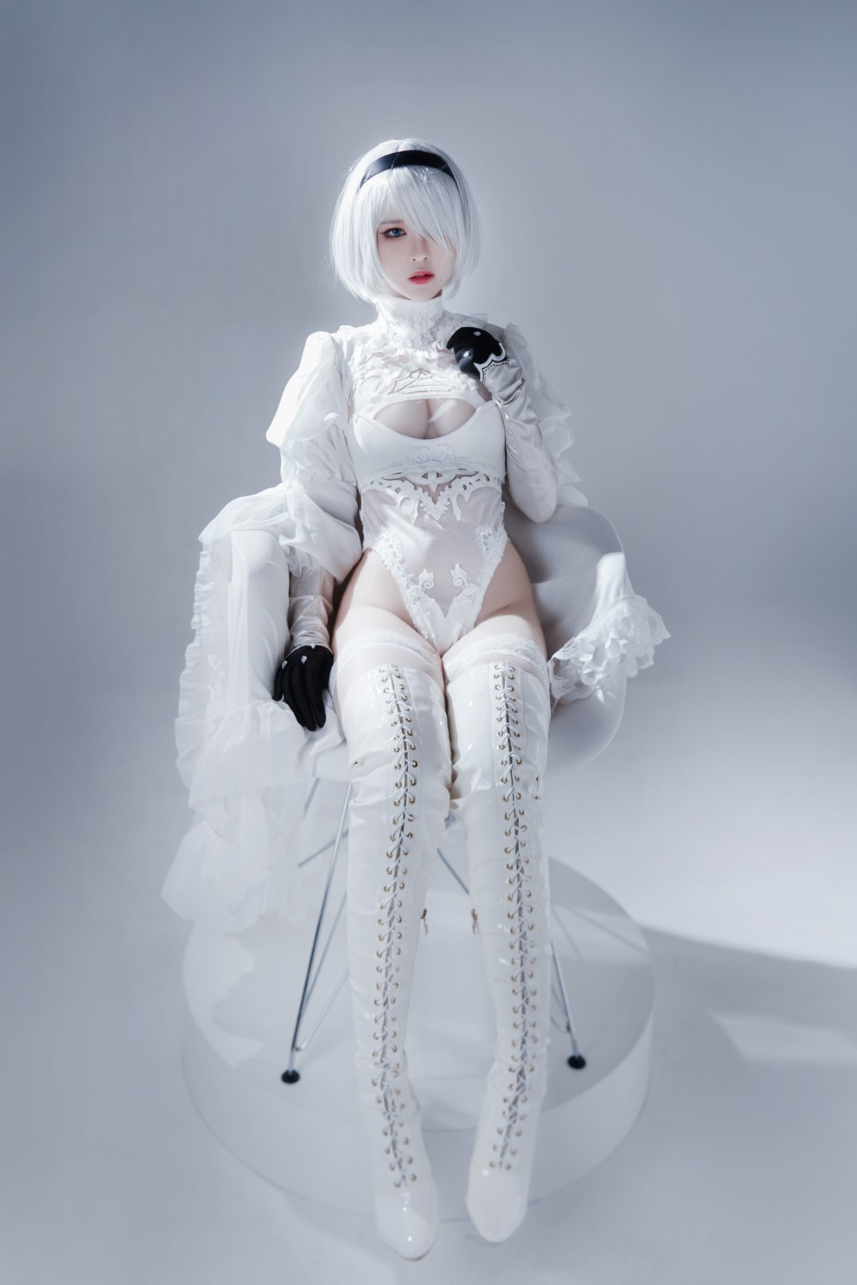 Coser@半半子 Automataヨルハ二号B型 白いドレス 0013 7154199873.jpg