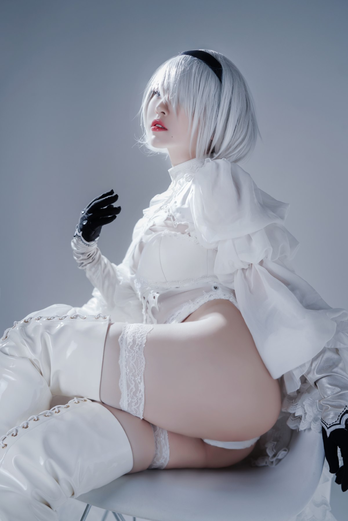 Coser@半半子 Automataヨルハ二号B型 白いドレス 0016 4263707365.jpg