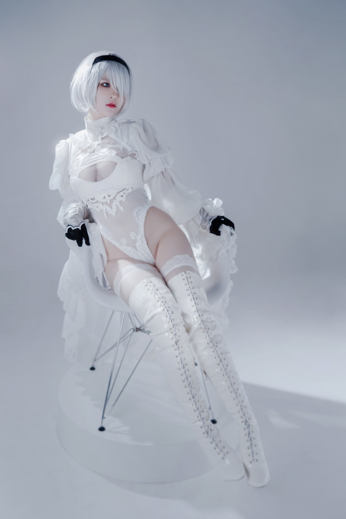 Coser@半半子 Automataヨルハ二号B型 白いドレス 0018 4735836593.jpg