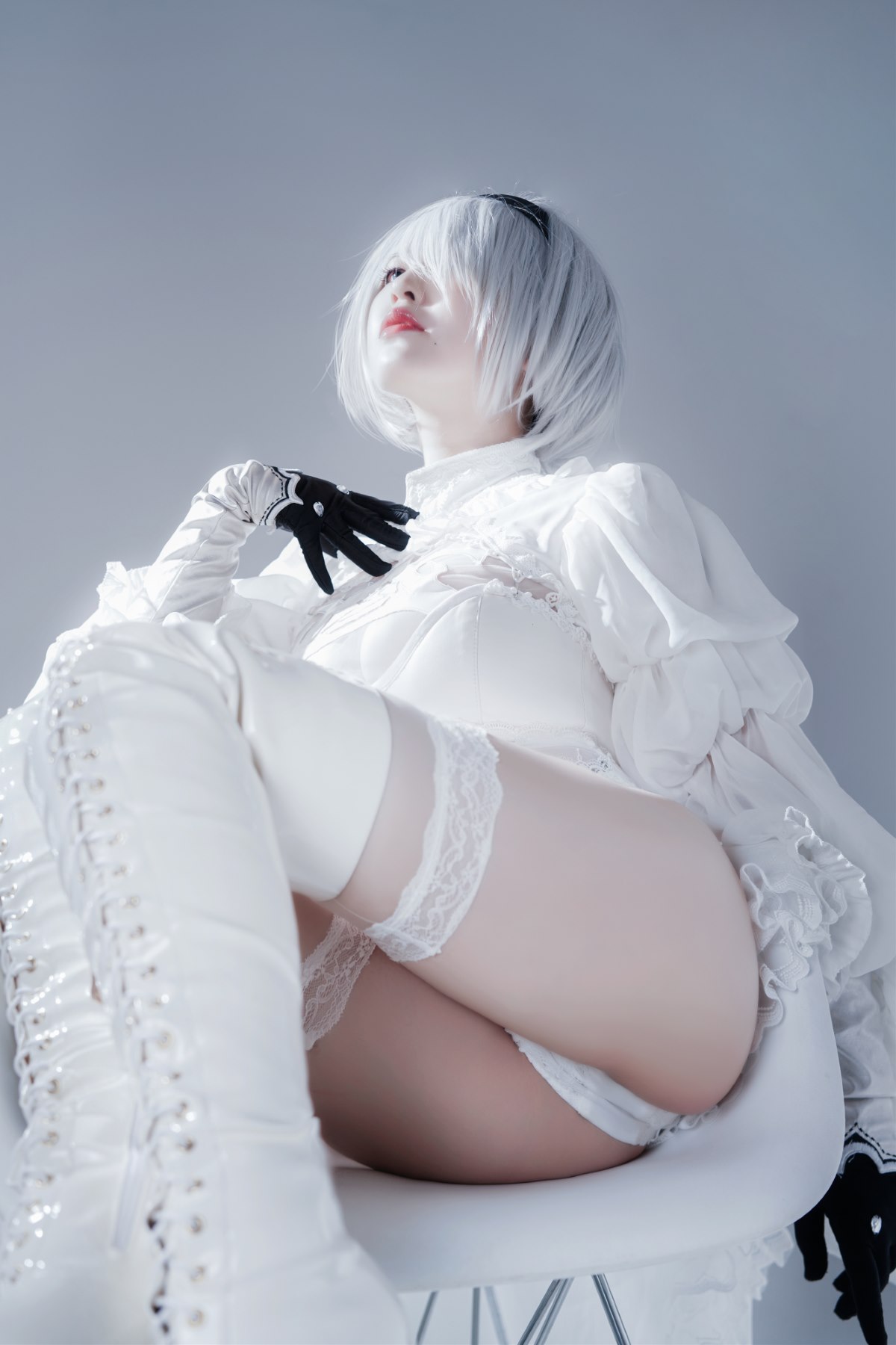 Coser@半半子 Automataヨルハ二号B型 白いドレス 0021 3901720136.jpg