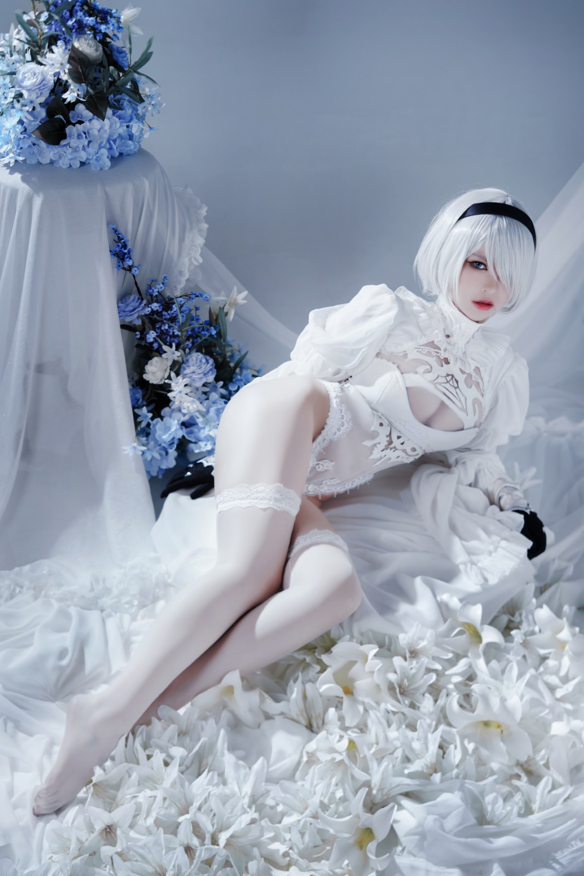 Coser@半半子 Automataヨルハ二号B型 白いドレス 0043 0285550938.jpg