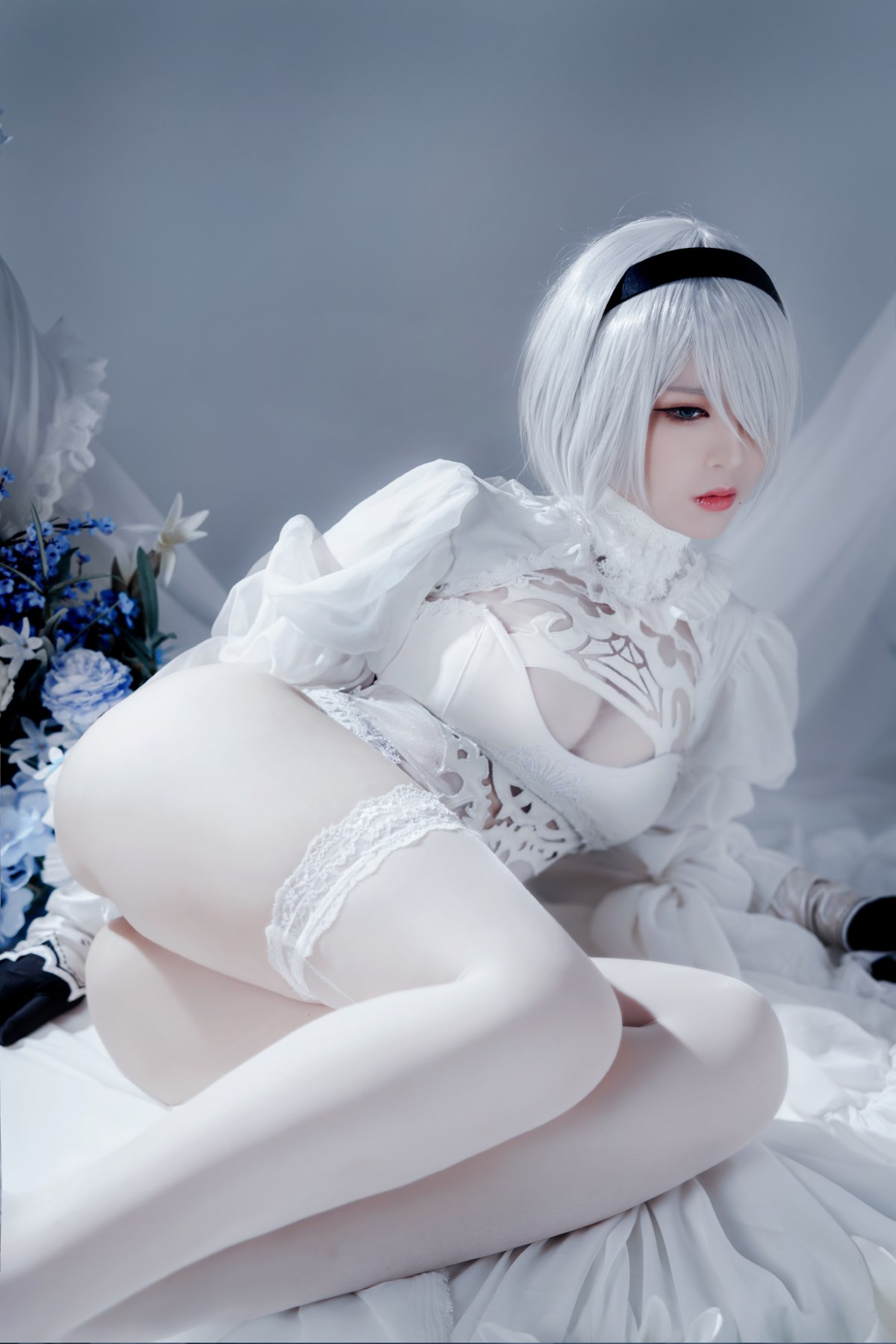 Coser@半半子 Automataヨルハ二号B型 白いドレス 0044 6657996326.jpg