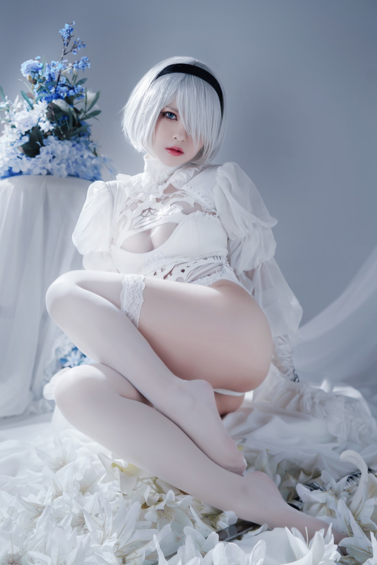 Coser@半半子 Automataヨルハ二号B型 白いドレス 0051 9433940312.jpg