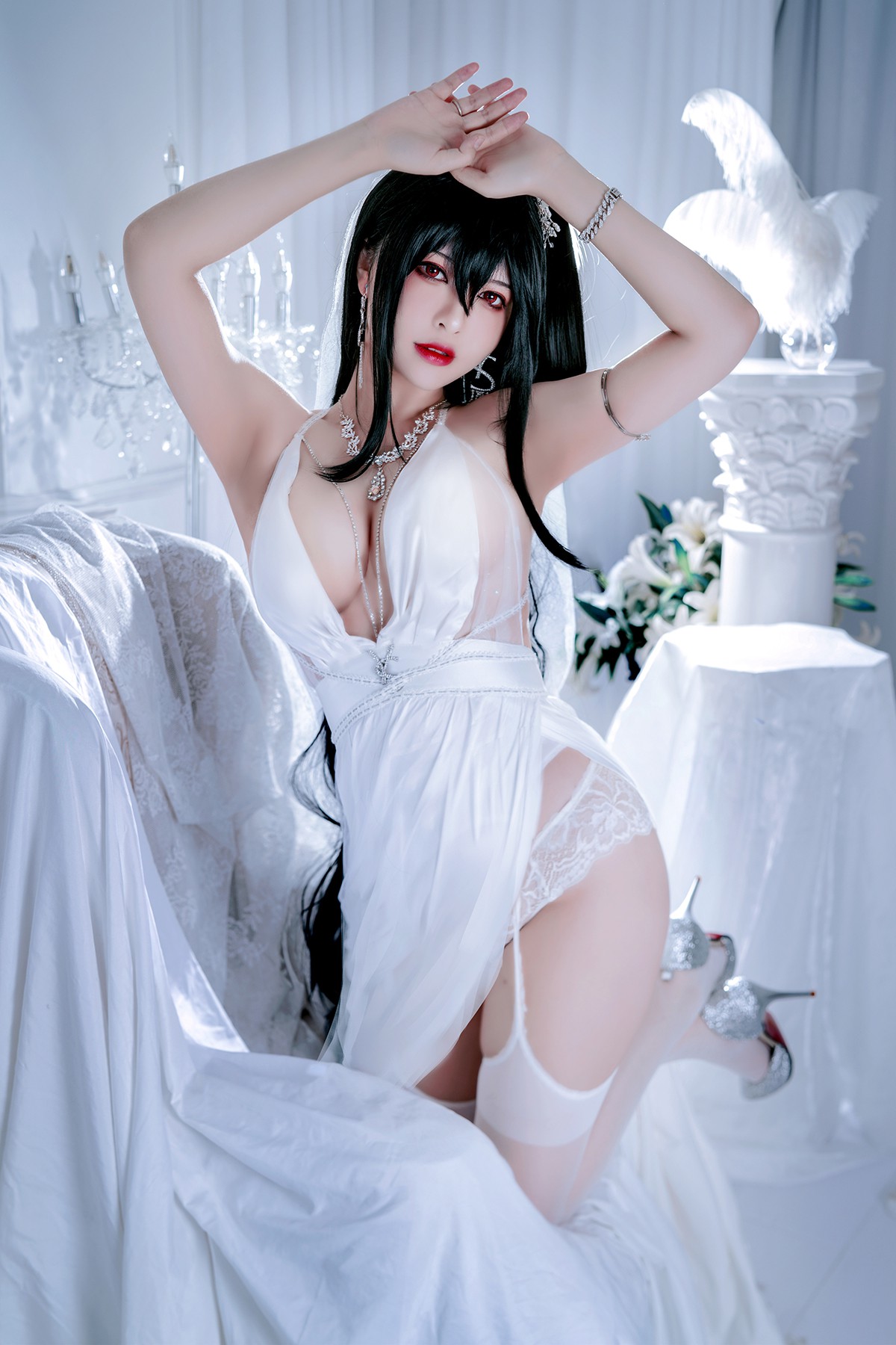 Coser@半半子 – 大凤花嫁