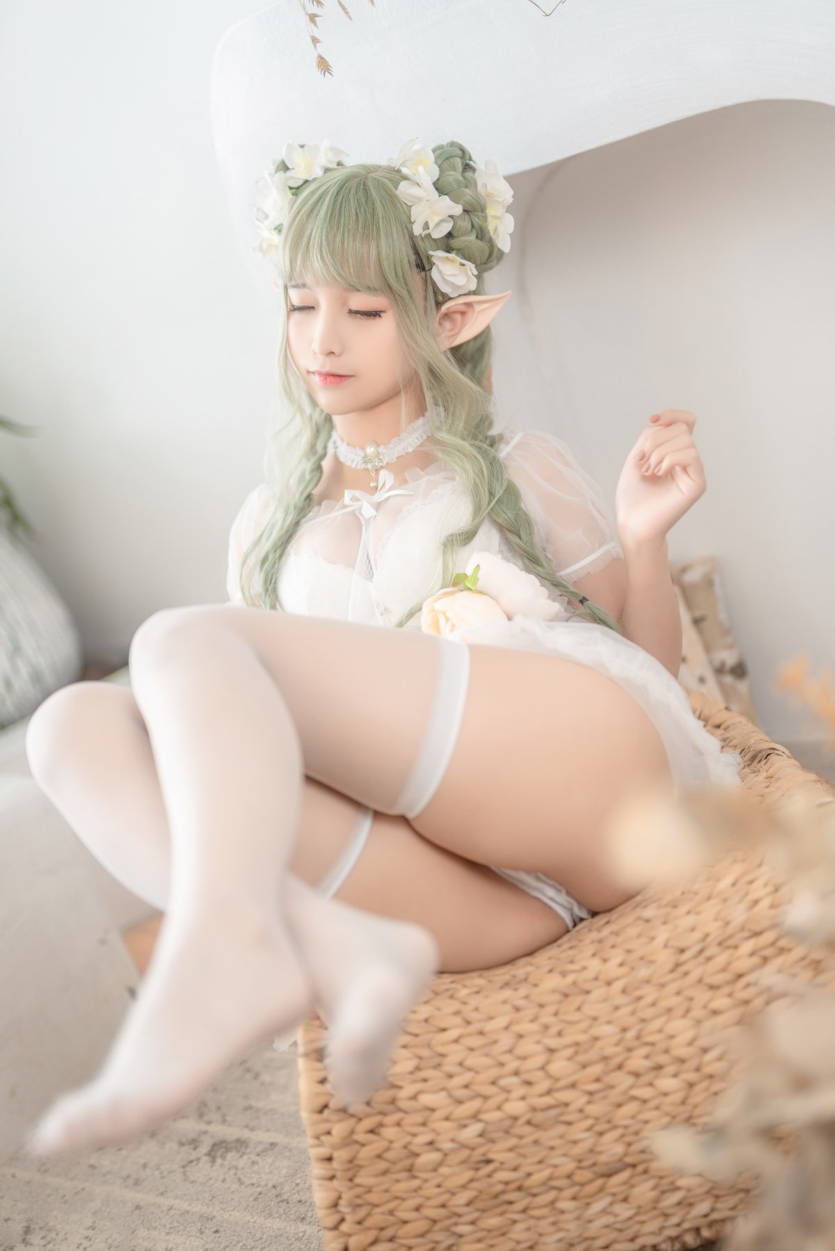 Coser@蠢沫沫 Vol 122 尖耳国度 绿精灵 0003 6838171556.jpg