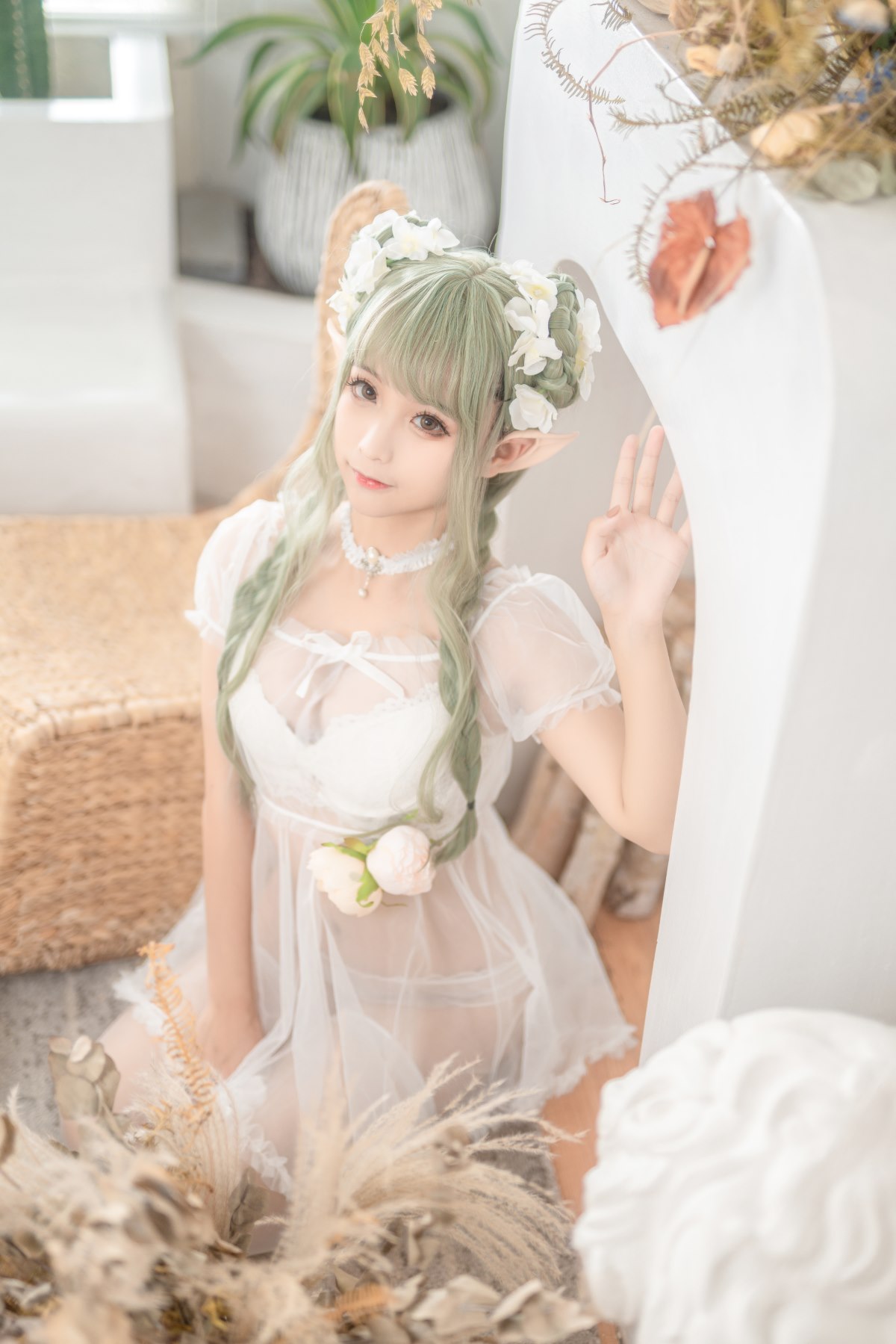 Coser@蠢沫沫 Vol 122 尖耳国度 绿精灵 0034 4334800544.jpg