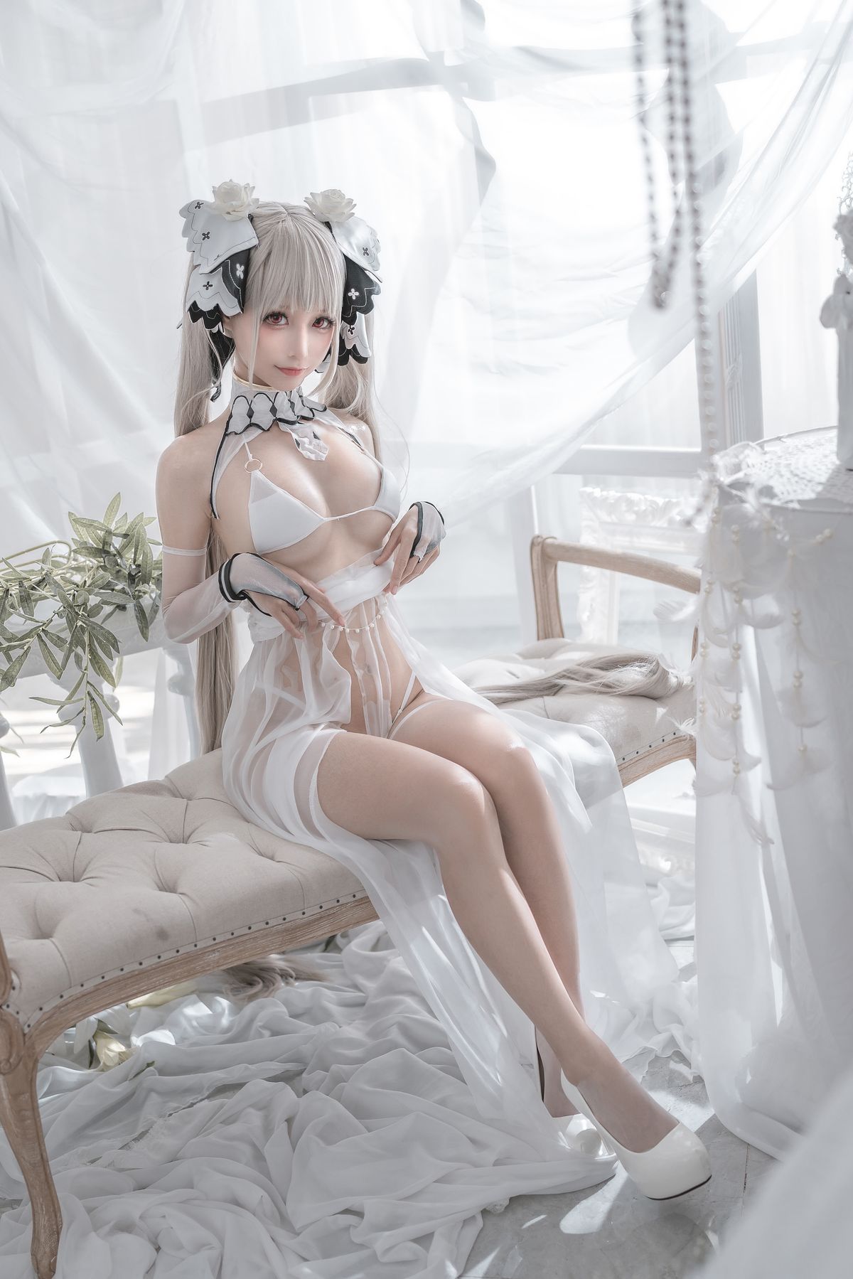 Coser@蠢沫沫 Vol 133 可畏 婚纱 0043 7547393843.jpg