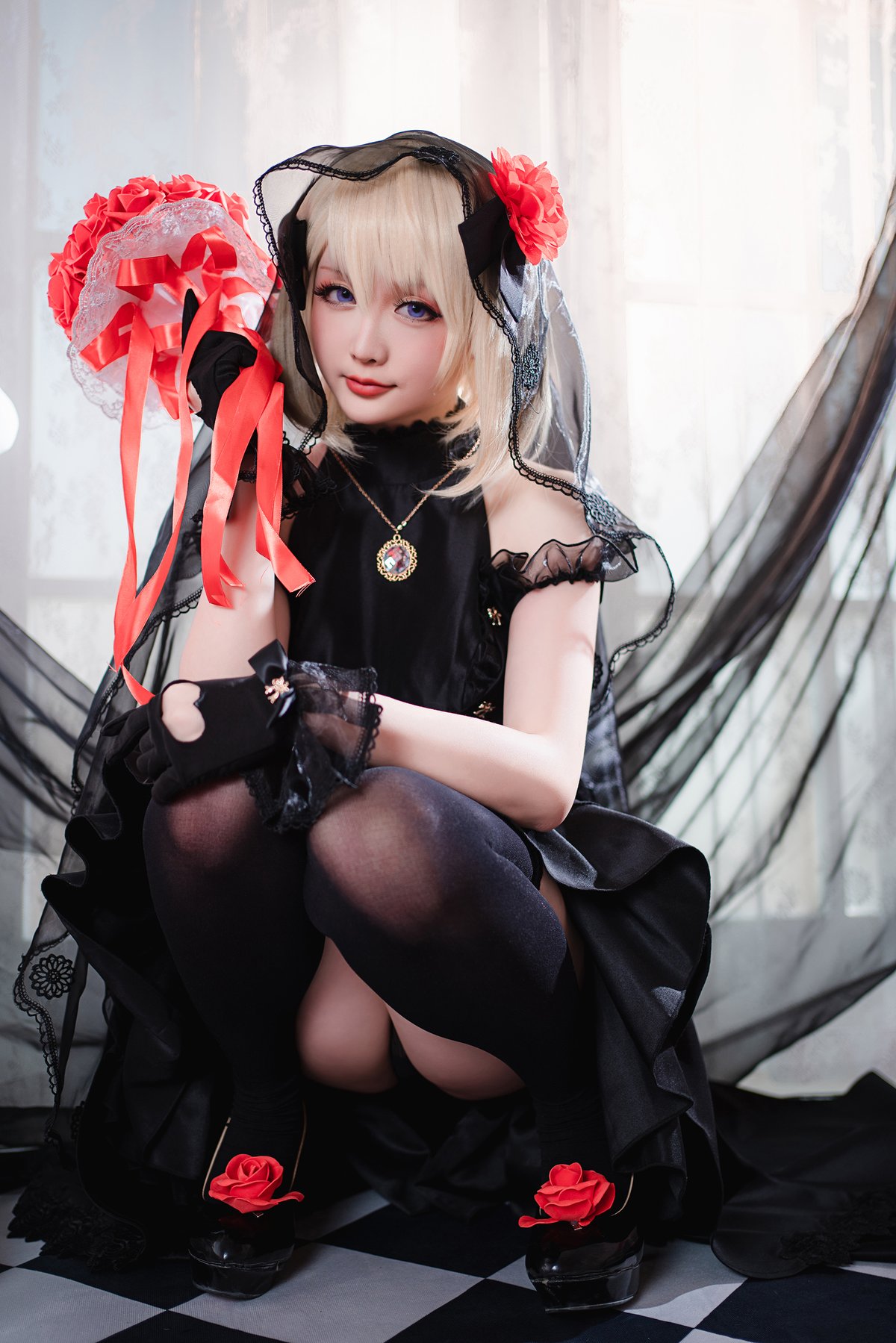 Coser@星之迟迟Hoshilily 斯卡哈同人 Z23婚纱 A 0008 2239027026.jpg