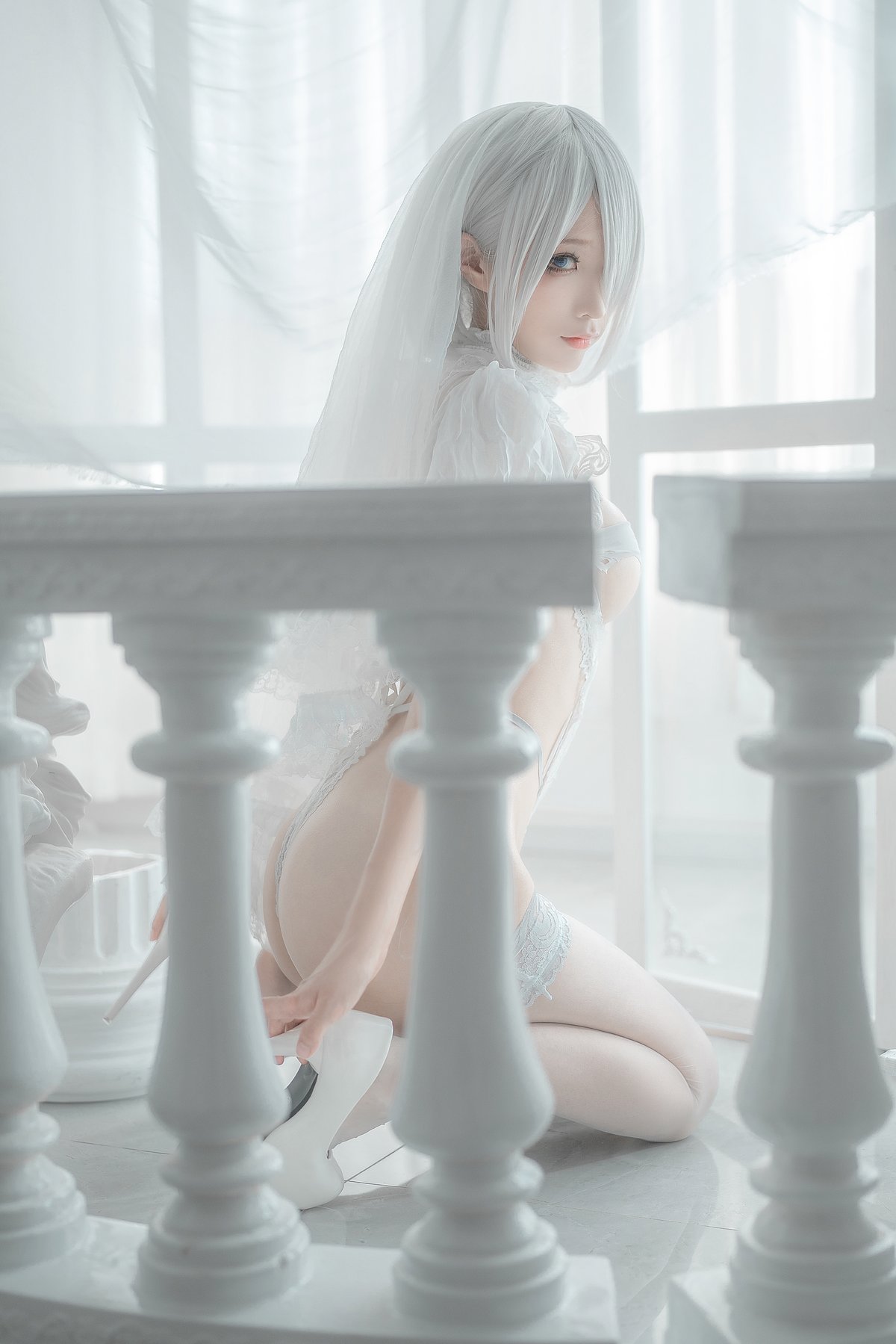 Coser@蠢沫沫 Vol 140 2B 白婚纱 0027 0431118376.jpg