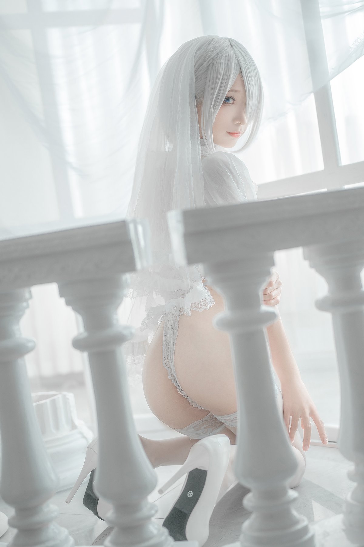 Coser@蠢沫沫 Vol 140 2B 白婚纱 0028 0110296833.jpg