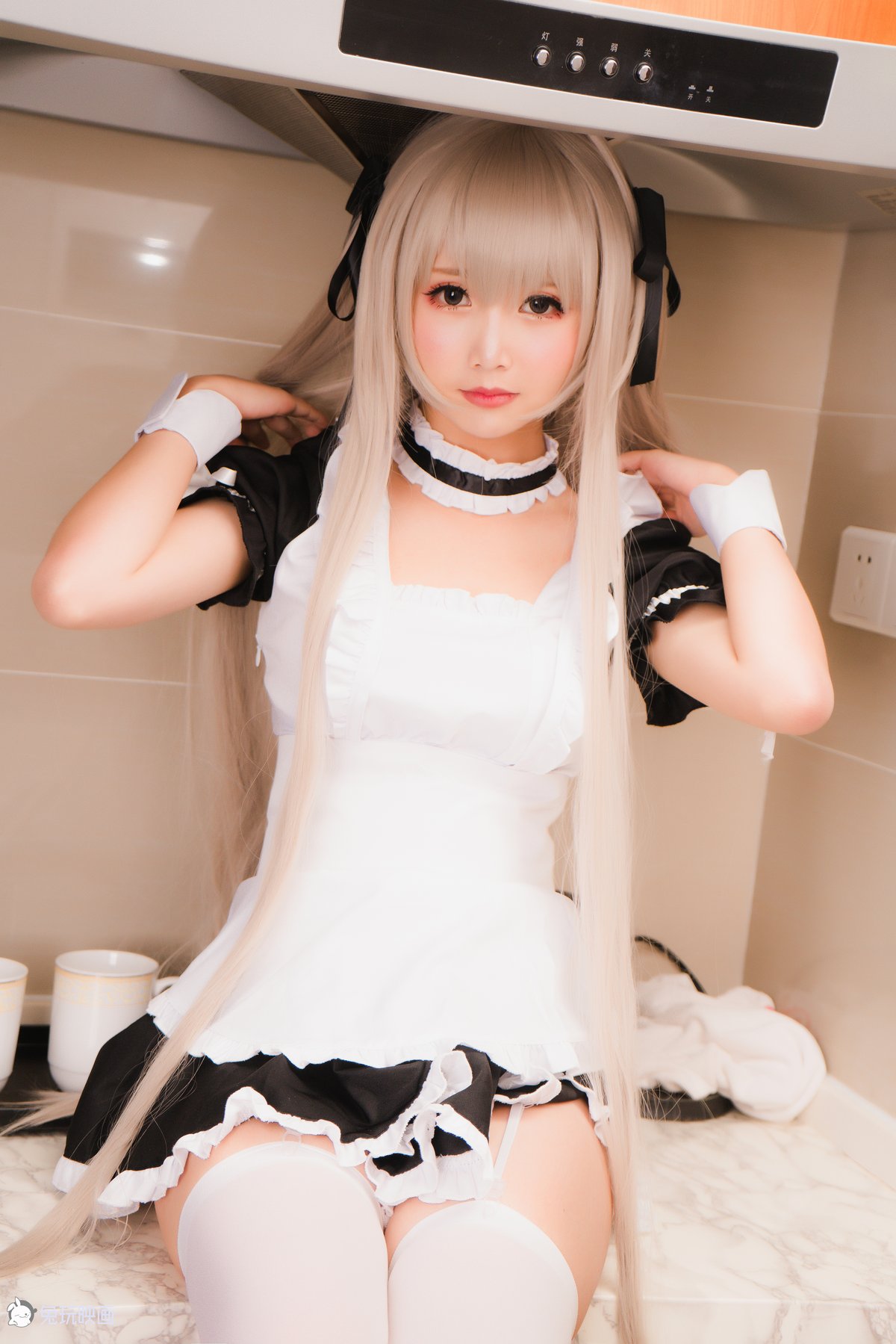 Coser@面饼仙儿 Vol 021 双马尾COS 0032 5963820731.jpg