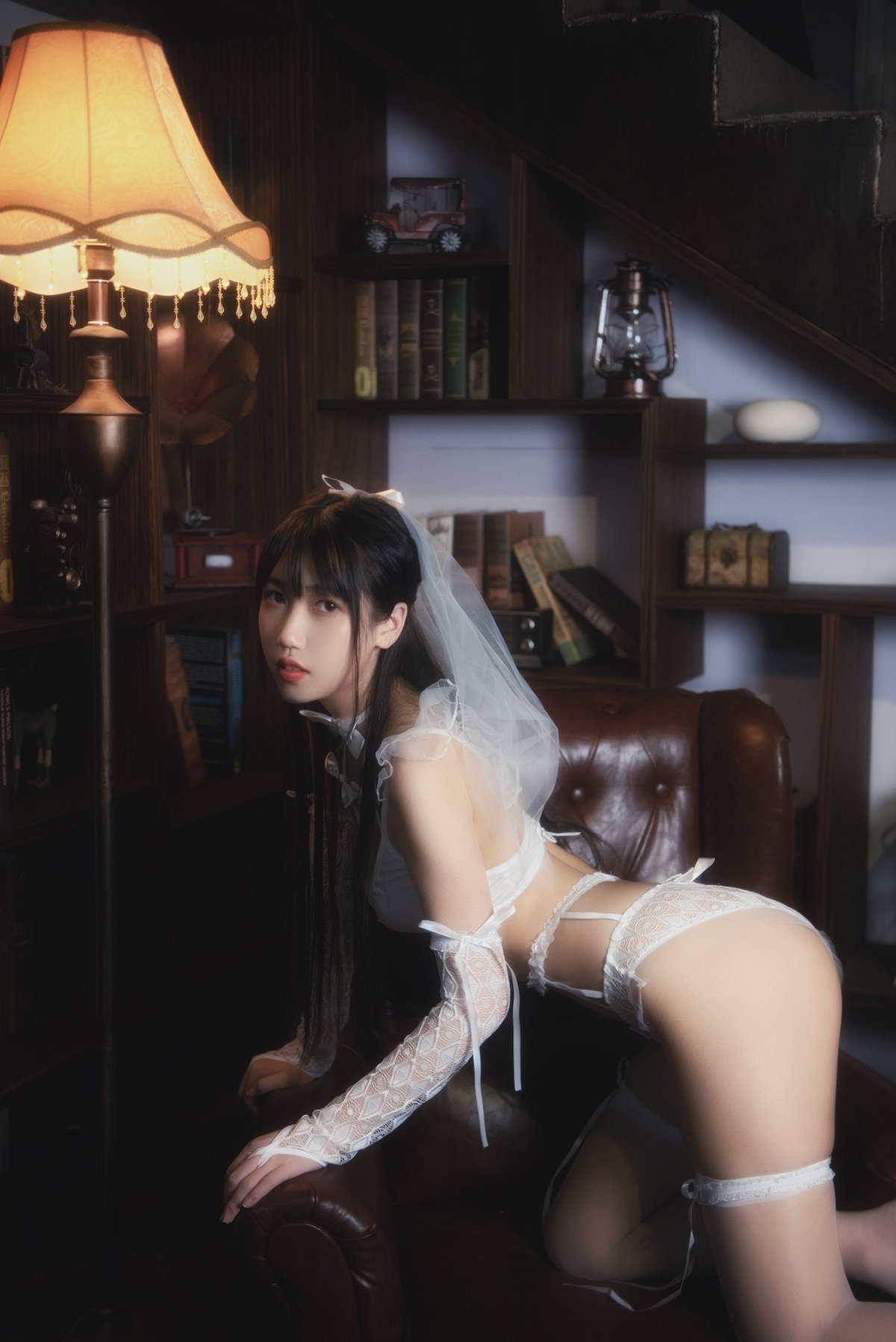 Coser@不呆猫 白色情趣婚纱 0019 8129336738.jpg