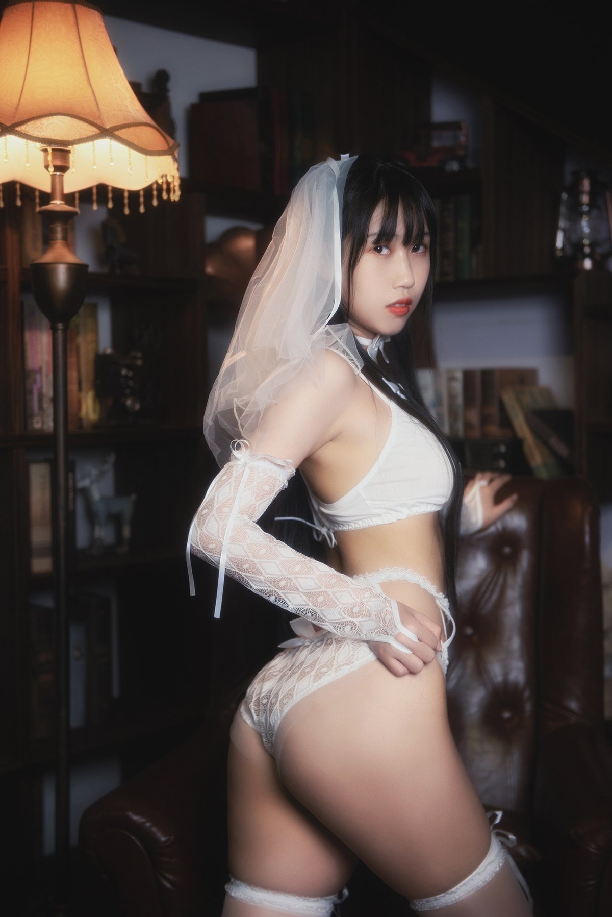 Coser@不呆猫 白色情趣婚纱 0023 3797561050.jpg