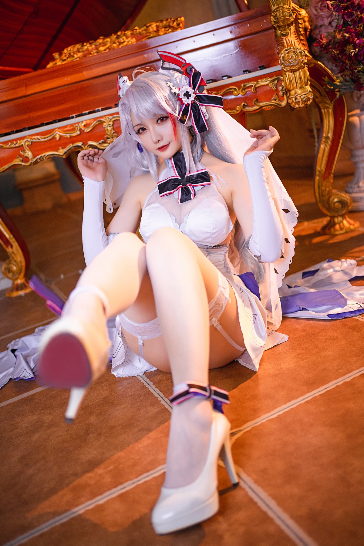 Coser@星之迟迟Hoshilily 秘密花园 欧根婚纱 0006 2070212527.jpg