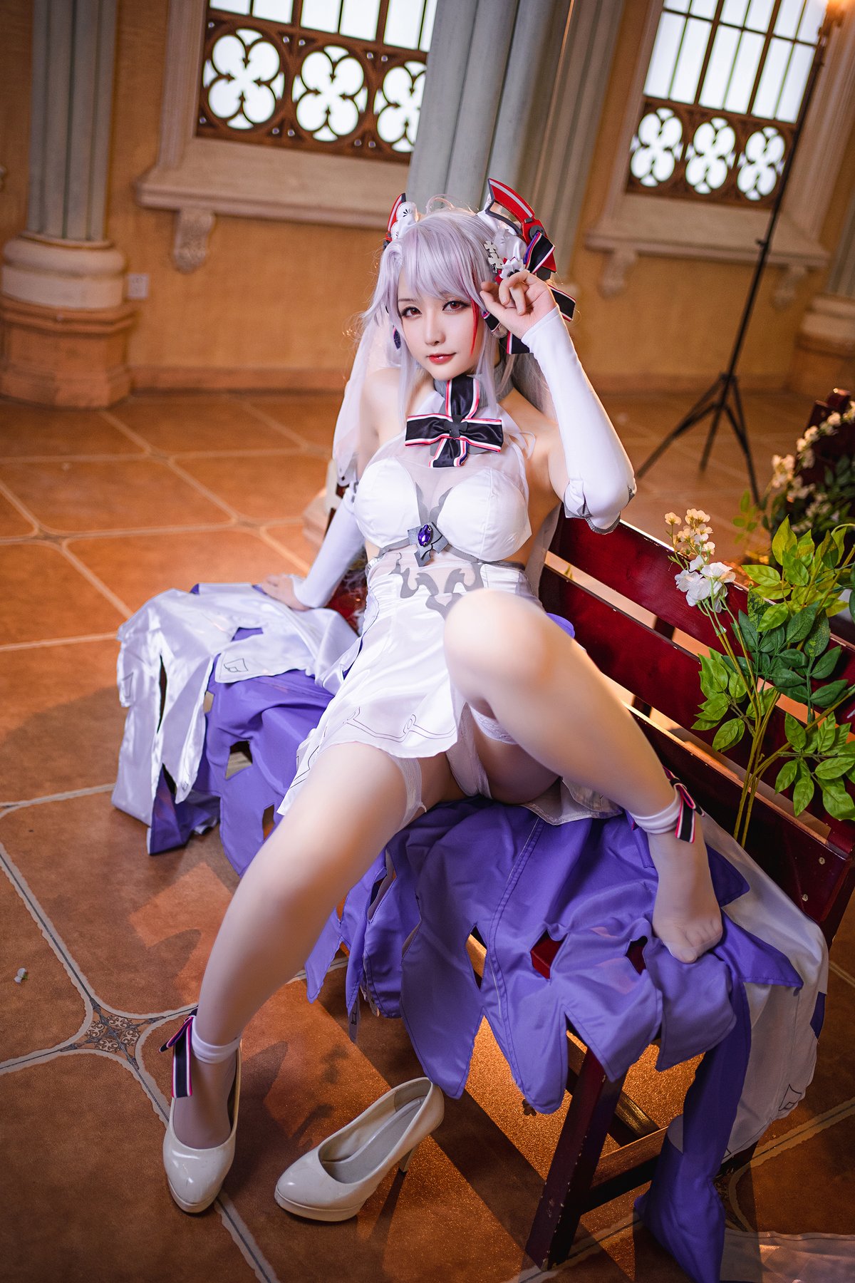 Coser@星之迟迟Hoshilily 秘密花园 欧根婚纱 0008 1238156081.jpg