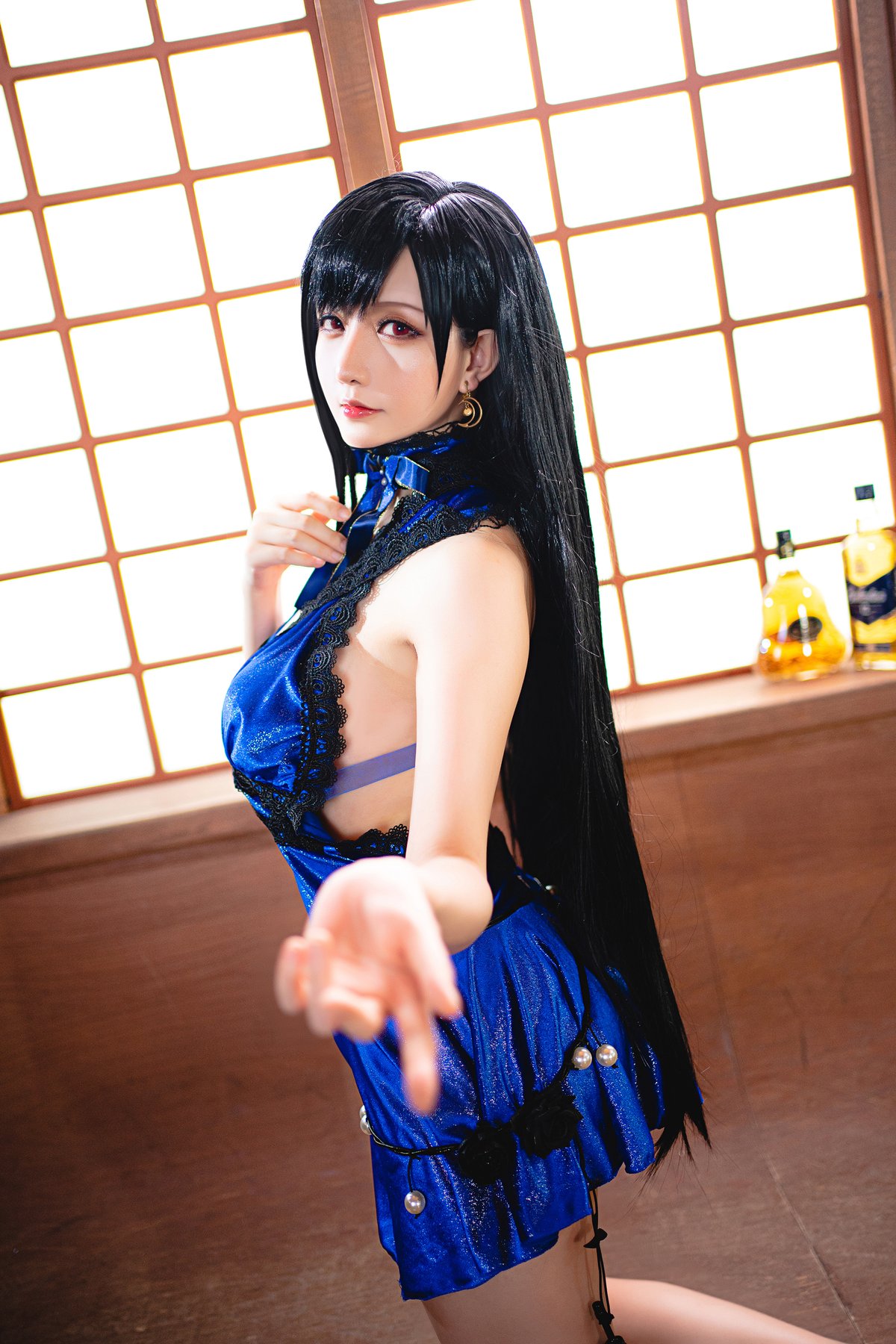 Coser@星之迟迟Hoshilily 蒂法蓝礼服 0007 3503254114.jpg