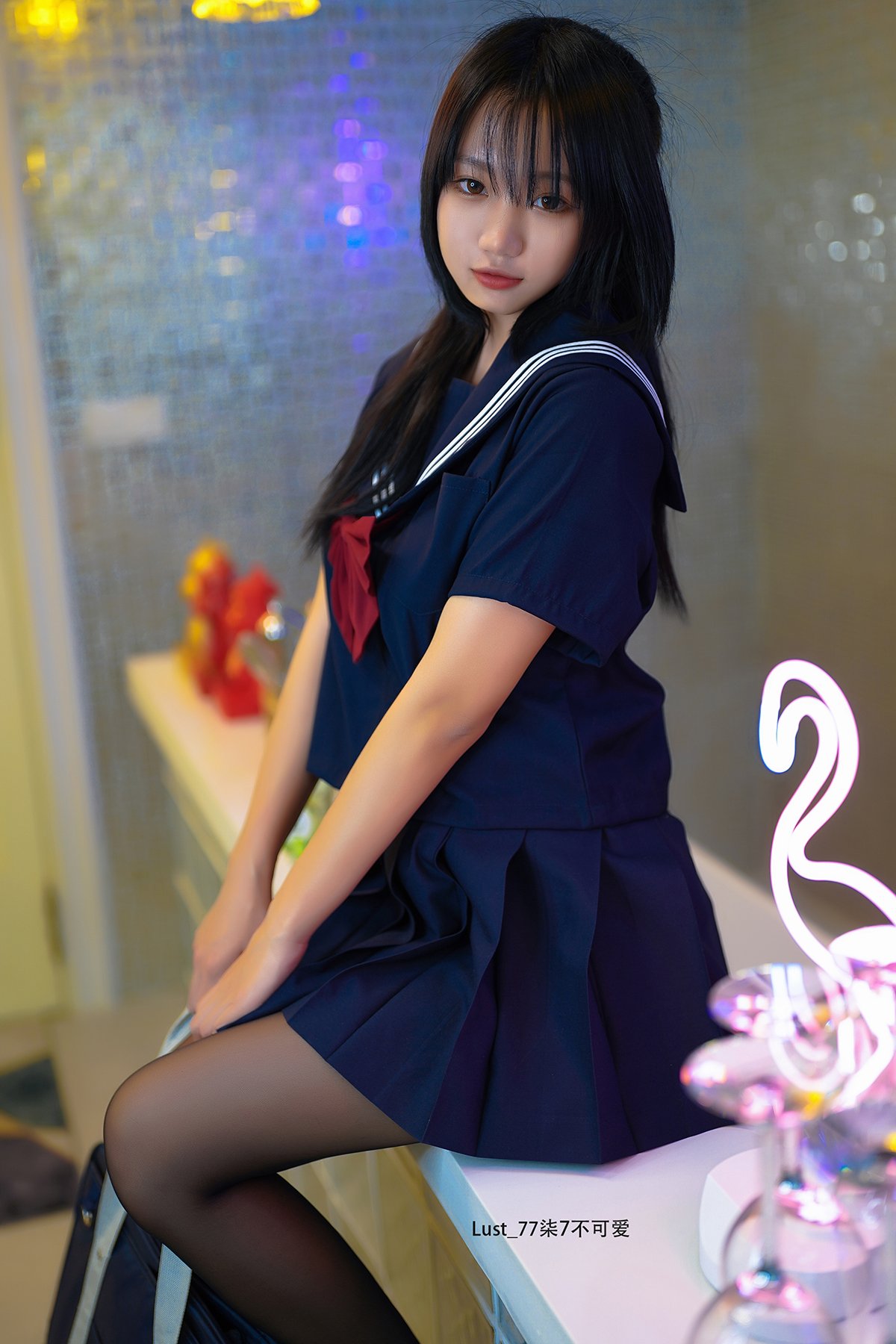 Coser@柒柒要乖哦 – 反差JK少女 A