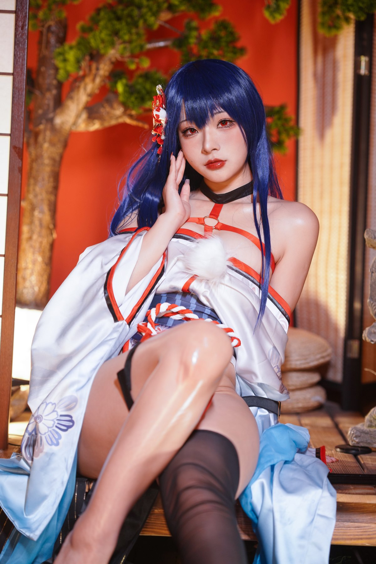 Coser@yuuhui玉汇 Vol 028 Erophone Re 真子 和服抹油 0032 5858750961.jpg