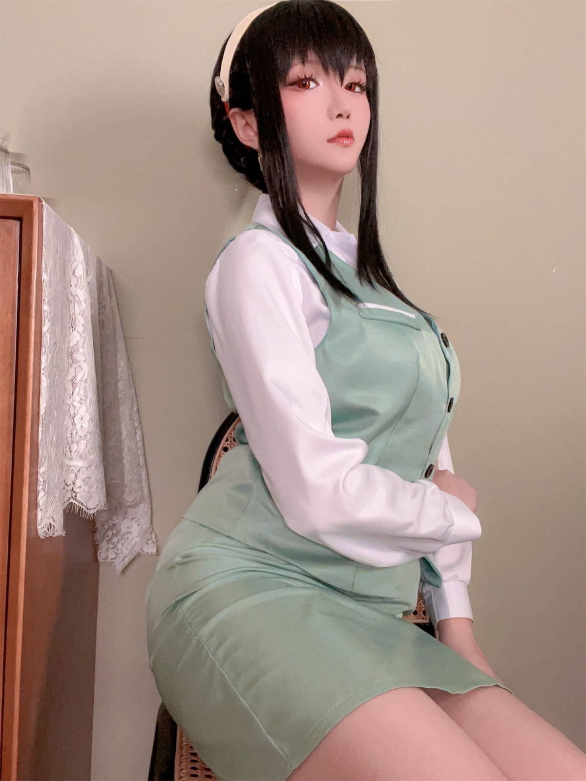 Coser@星之迟迟Hoshilily 圣诞节 约尔 OL制服 0031 2671937223.jpg