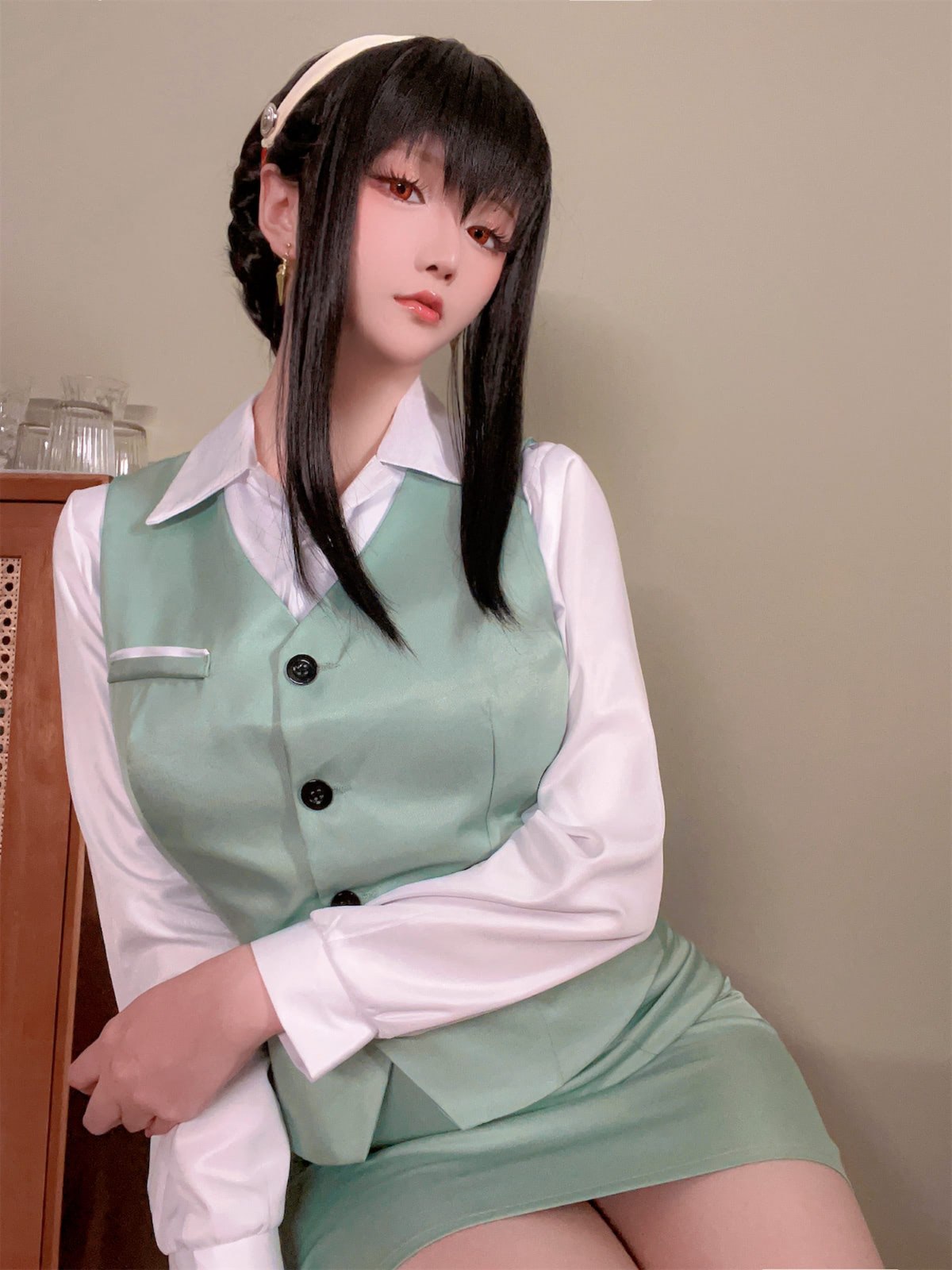 Coser@星之迟迟Hoshilily 圣诞节 约尔 OL制服 0034 4905832186.jpg