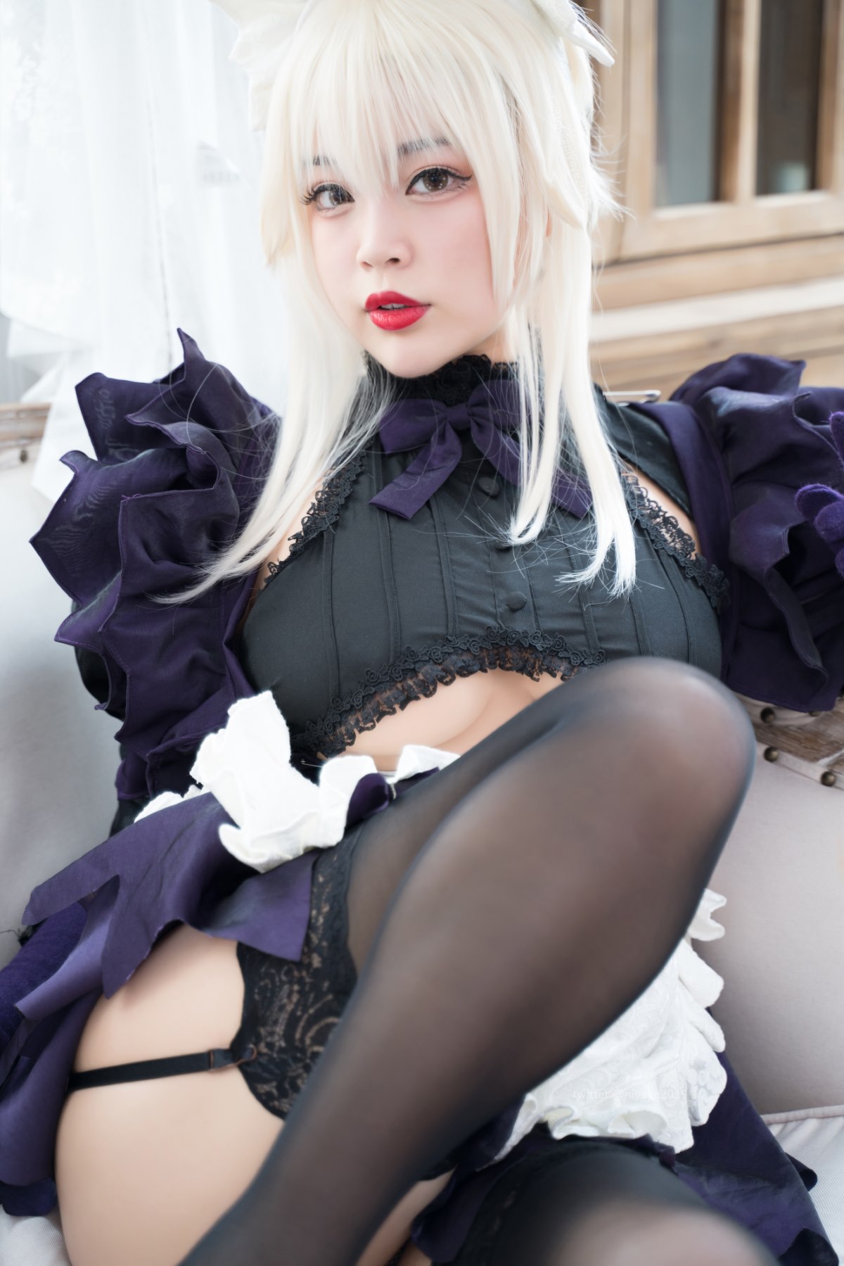 Coser@白烨 Vol 054 黑枪呆女仆 0020 8865277536.jpg