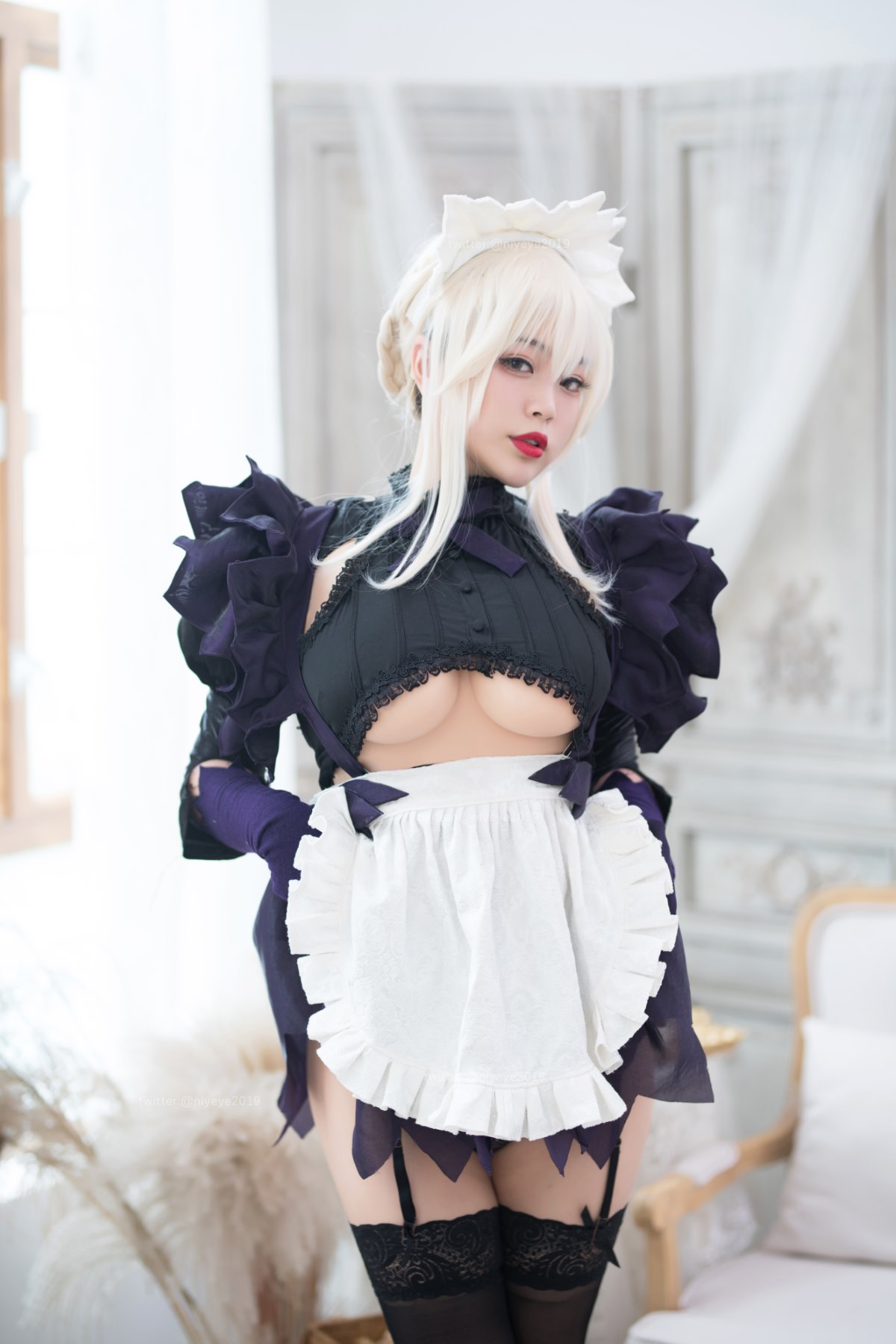 Coser@白烨 Vol 054 黑枪呆女仆 0025 3307069319.jpg