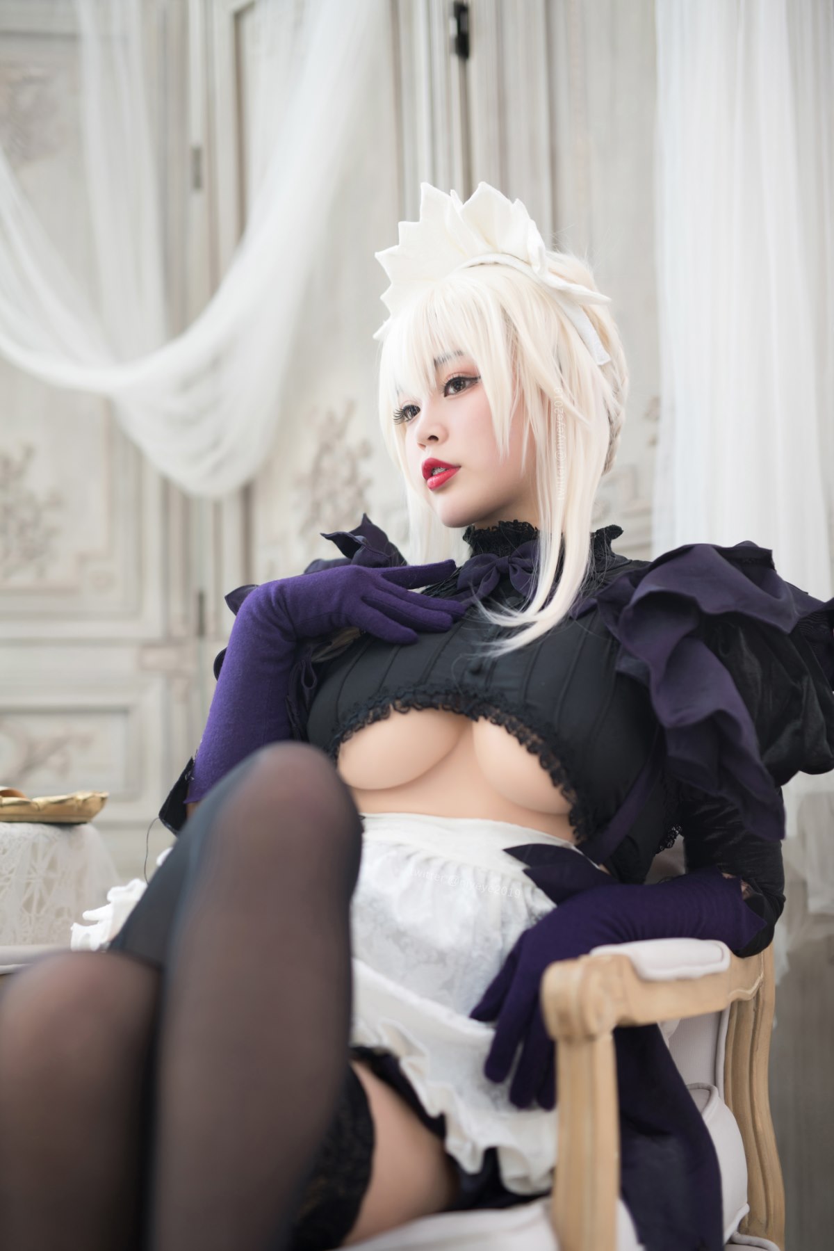 Coser@白烨 Vol 054 黑枪呆女仆 0050 6515372453.jpg