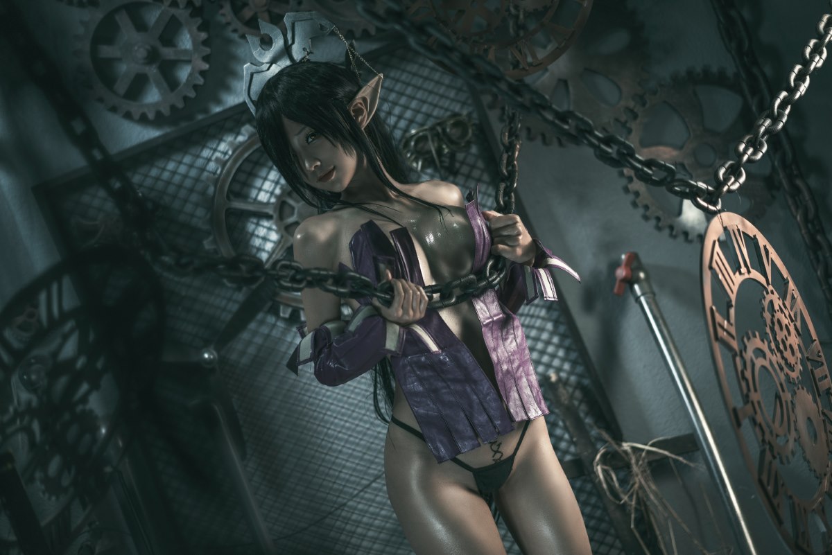 Coser@蠢沫沫 chunmomo Black Beast Queen 0112 1910032694.jpg