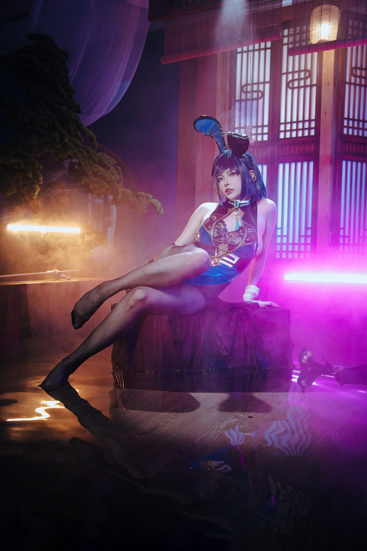 Coser@夏小秋秋秋 No 116 夜兰 兔女郎 0080 6035239898.jpg