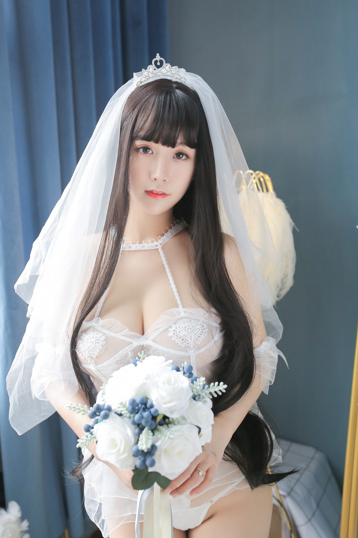 Coser@猫九酱Sakura 长发婚纱 0027 3177322722.jpg