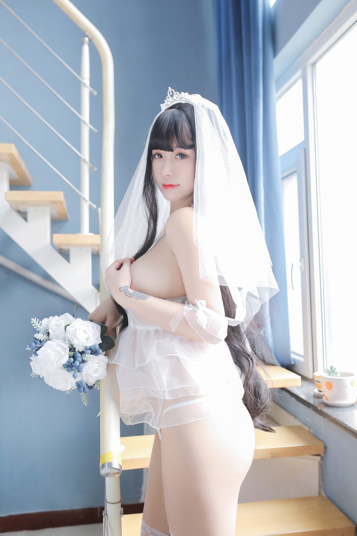 Coser@猫九酱Sakura 长发婚纱 0040 1116693638.jpg