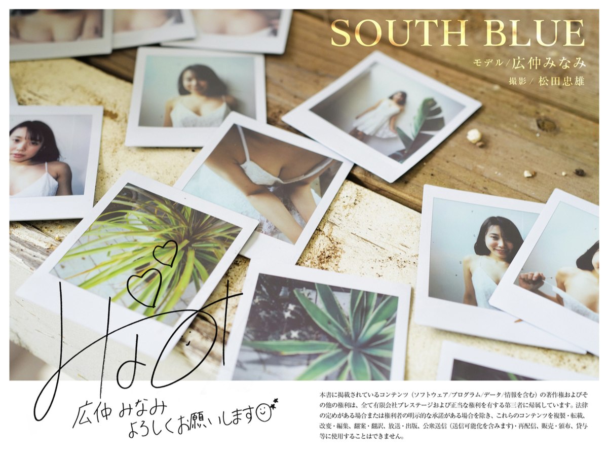 Photobook Hironaka Minami 広仲みなみ SOUTH BLUE 0062 1004329047.jpg