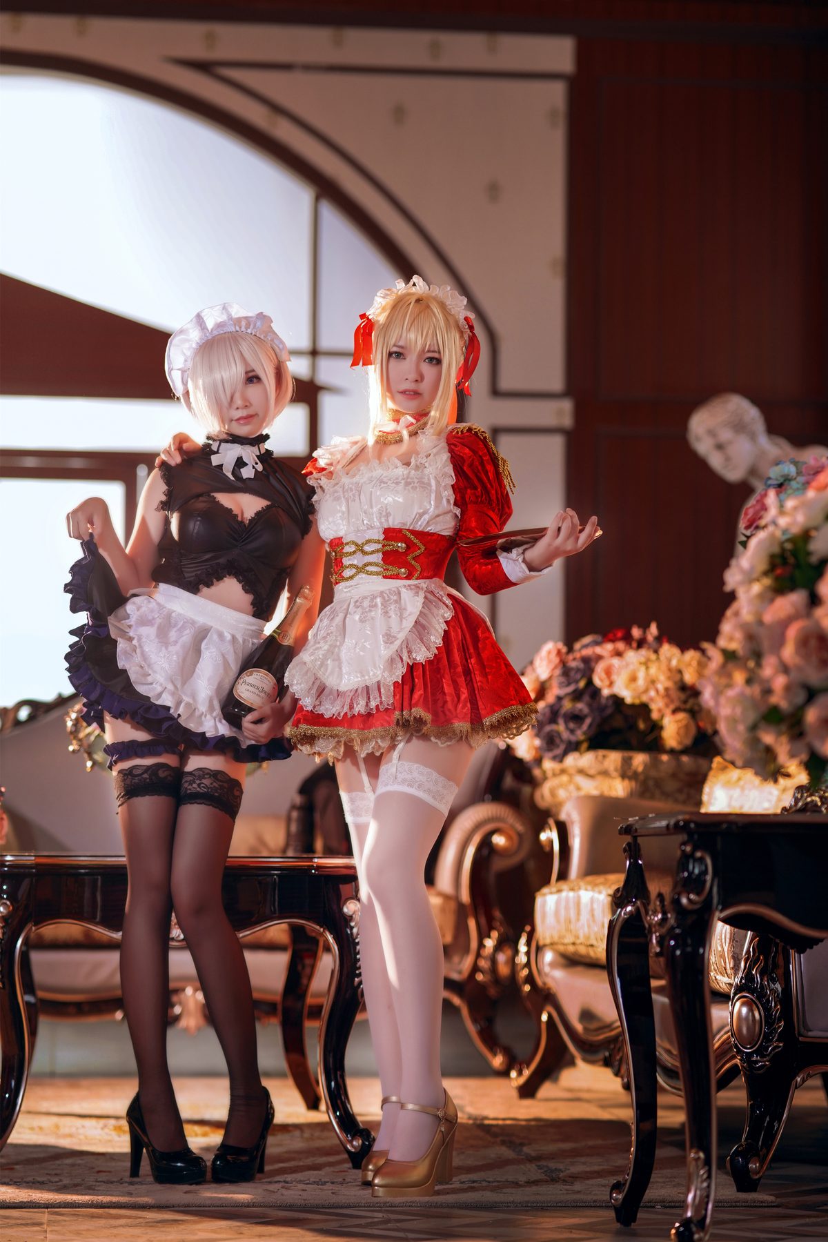 Coser@面饼仙儿 No 071 Claudius x Kyrielight Maid 半半子X面饼仙儿 0005 2510076184.jpg