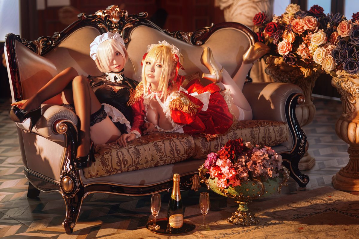 Coser@面饼仙儿 No 071 Claudius x Kyrielight Maid 半半子X面饼仙儿 0007 0681392984.jpg